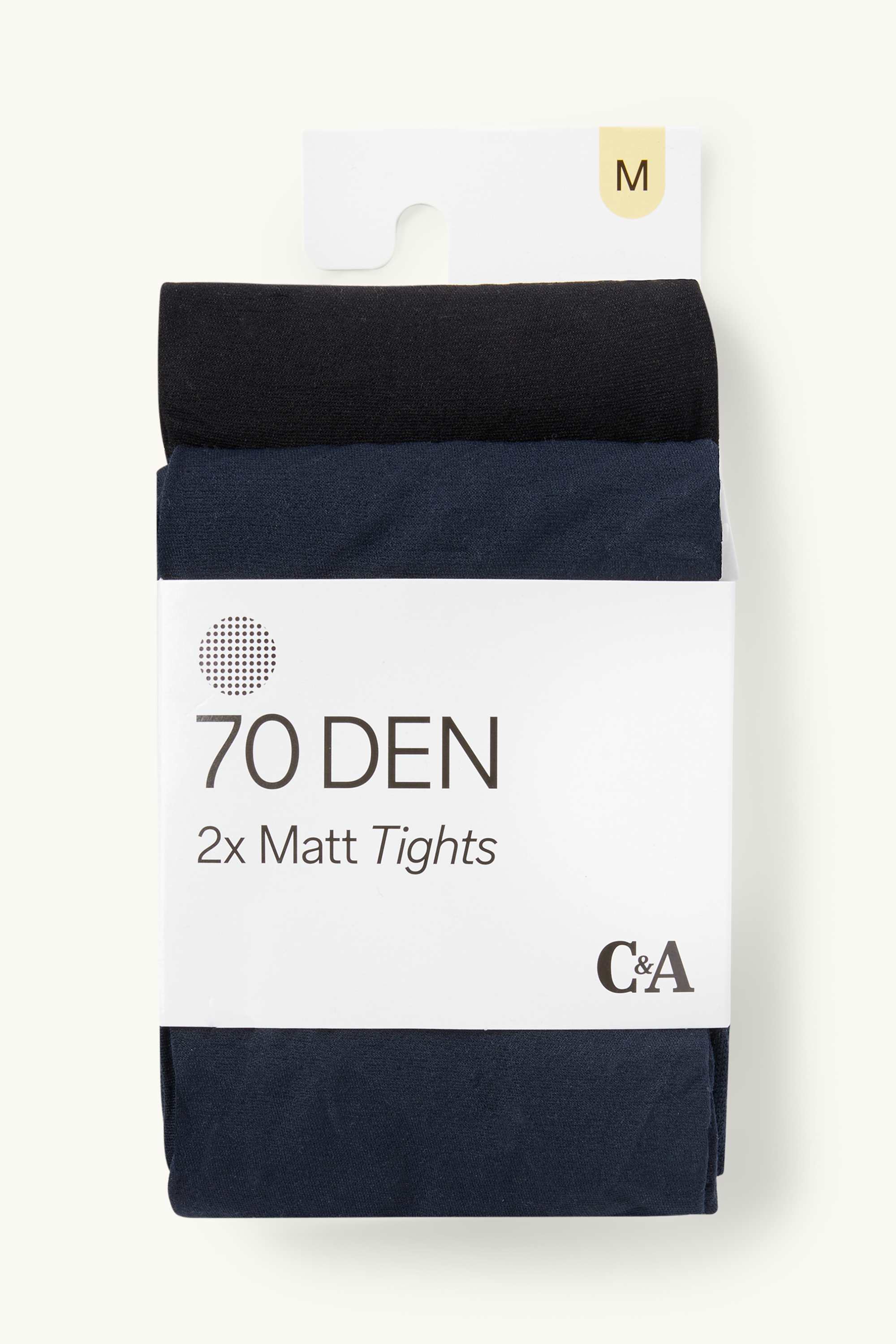 Multipack of 2 - tights - 70 denier dark blue
