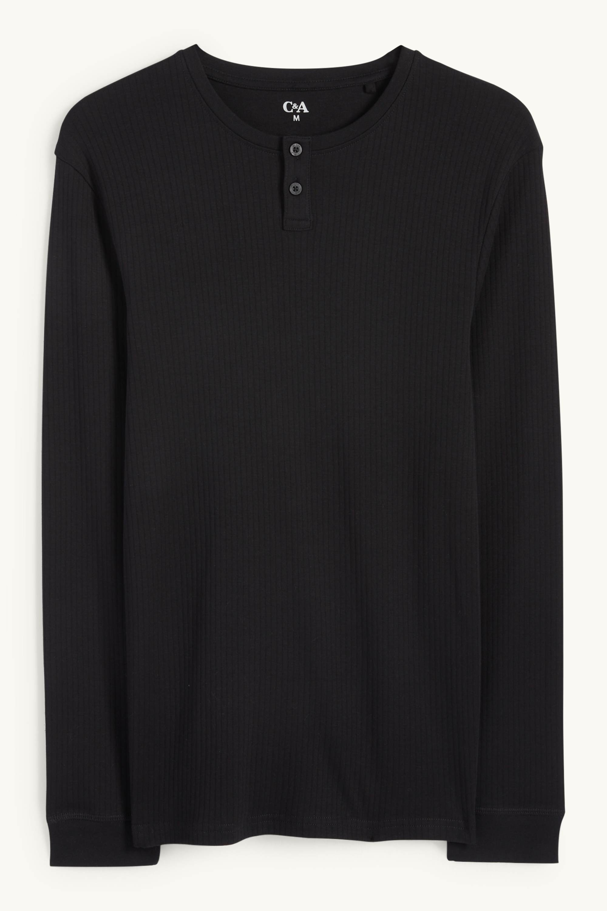 Vest - ribbed black