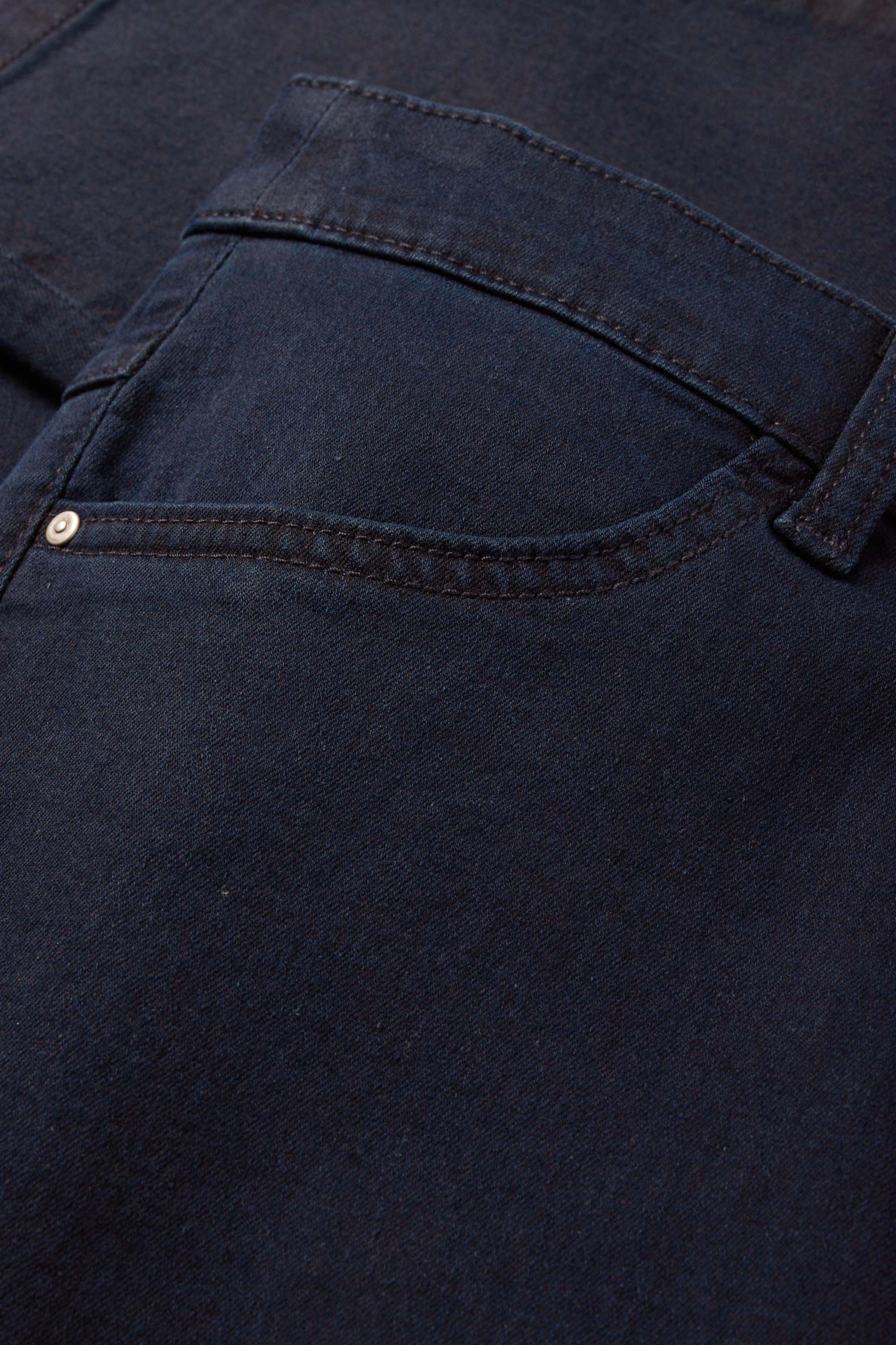 Slim jeans - mid-rise waist dark blue