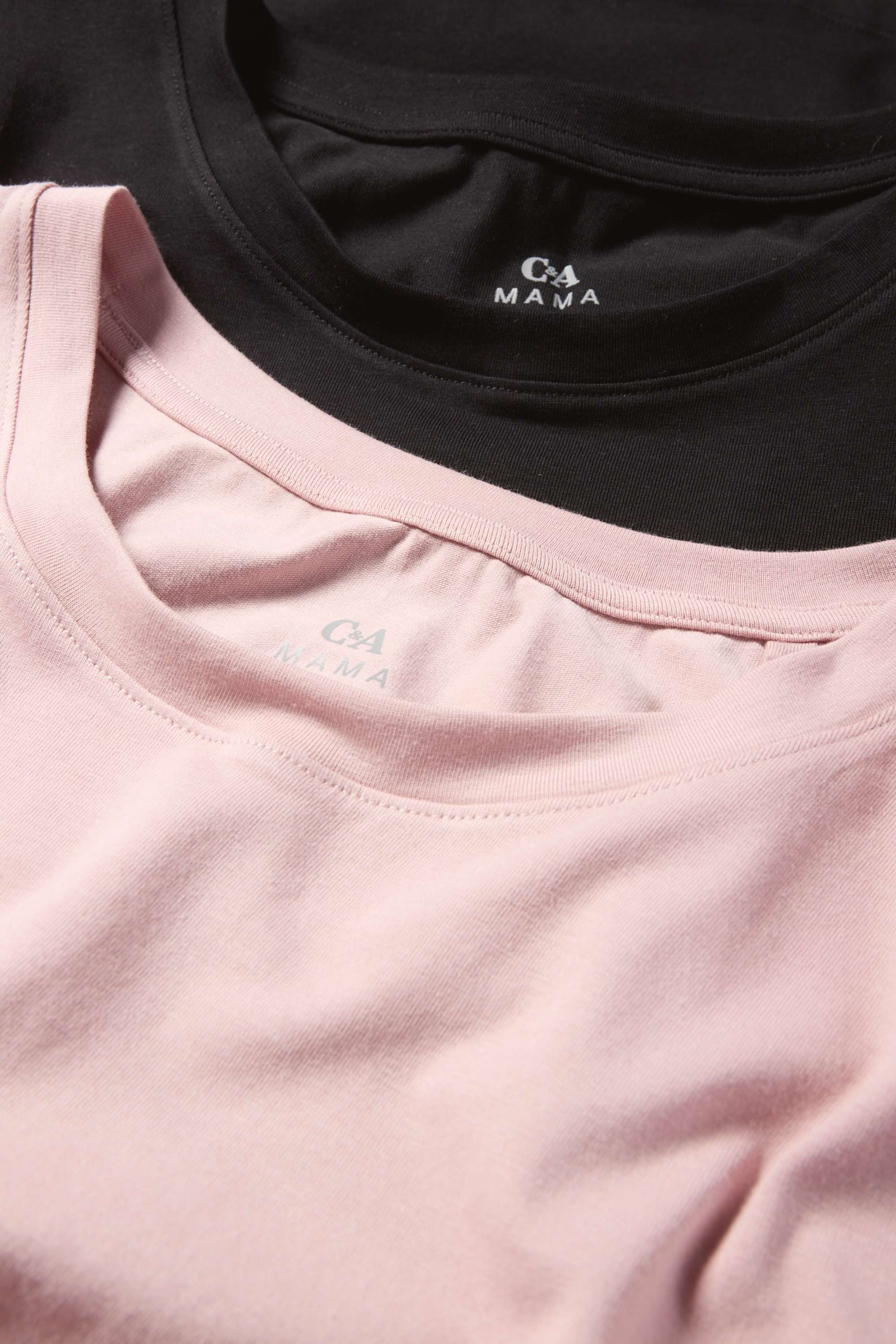 Multipack of 2 - maternity T-shirt black / rose