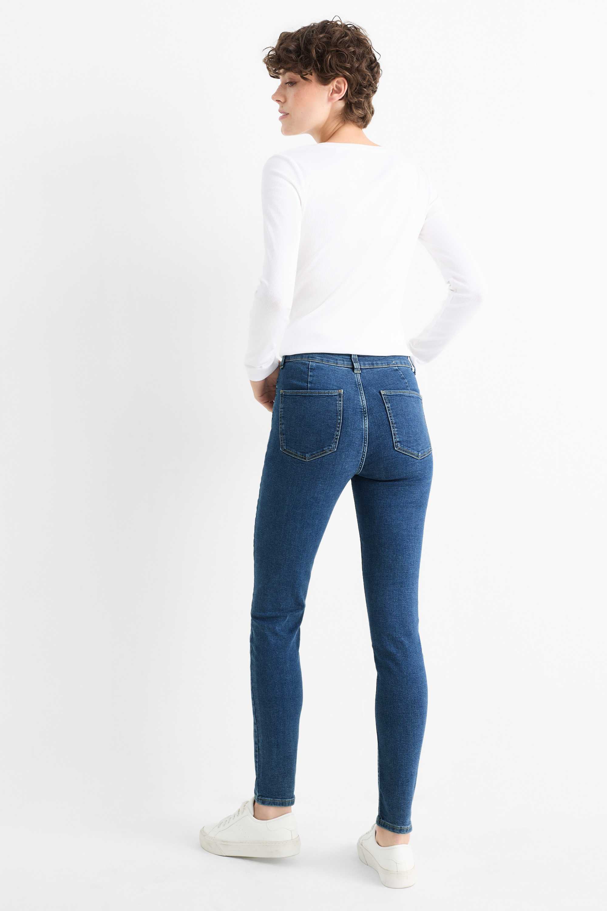 Multipack of 2 - jegging jeans - high waist blue / black