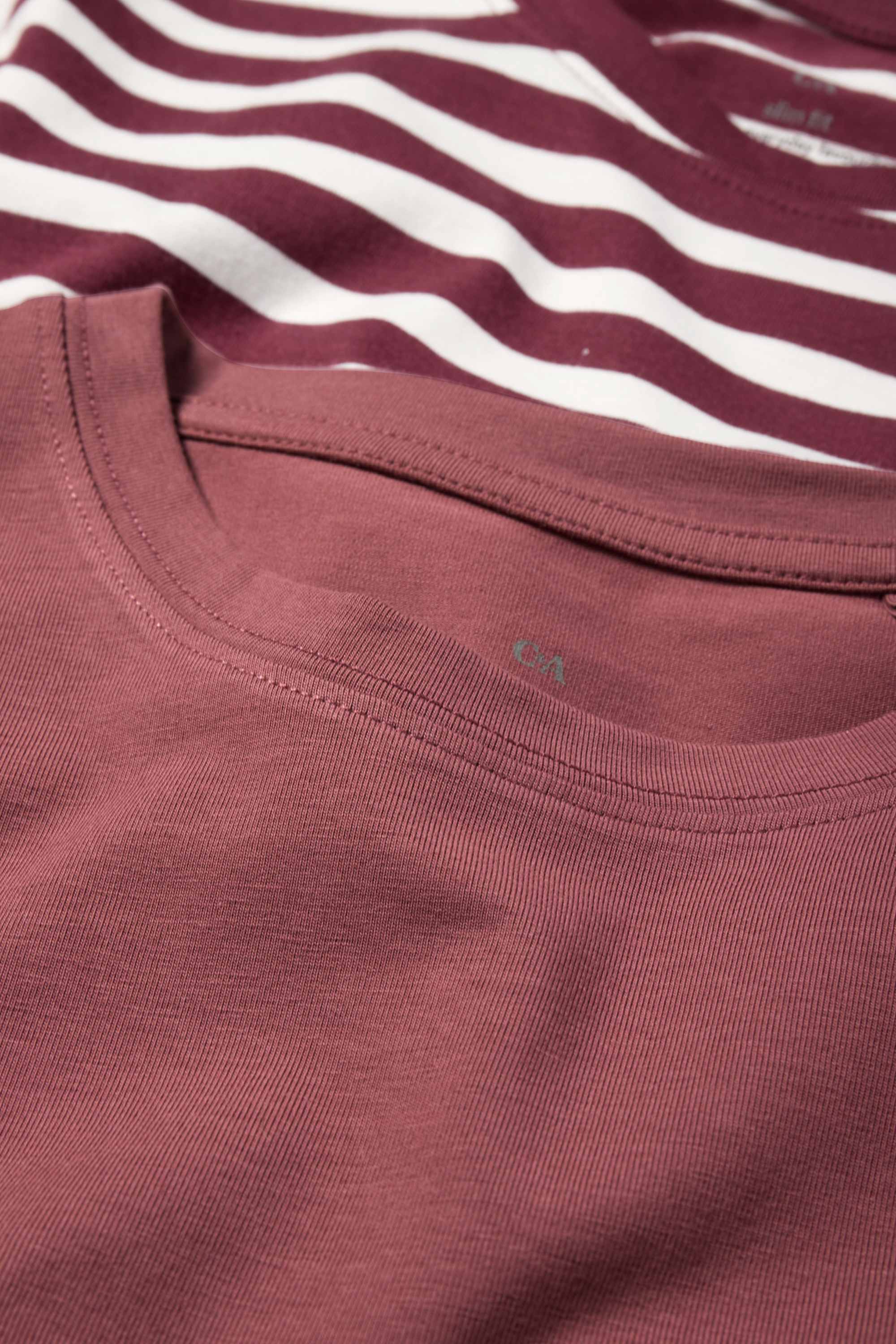 Multipack of 2 - long sleeve top bordeaux