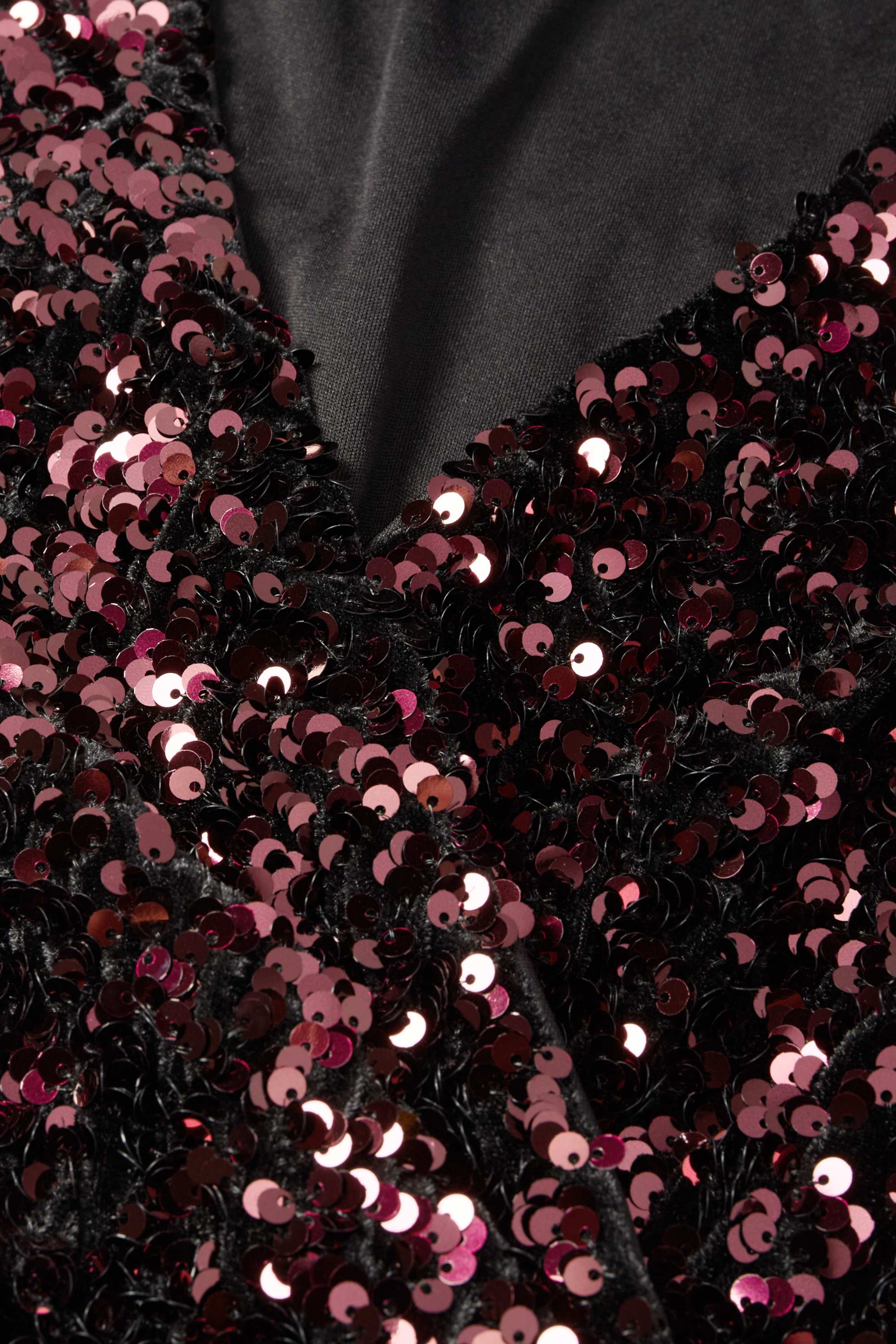 Sequin bodycon dress bordeaux