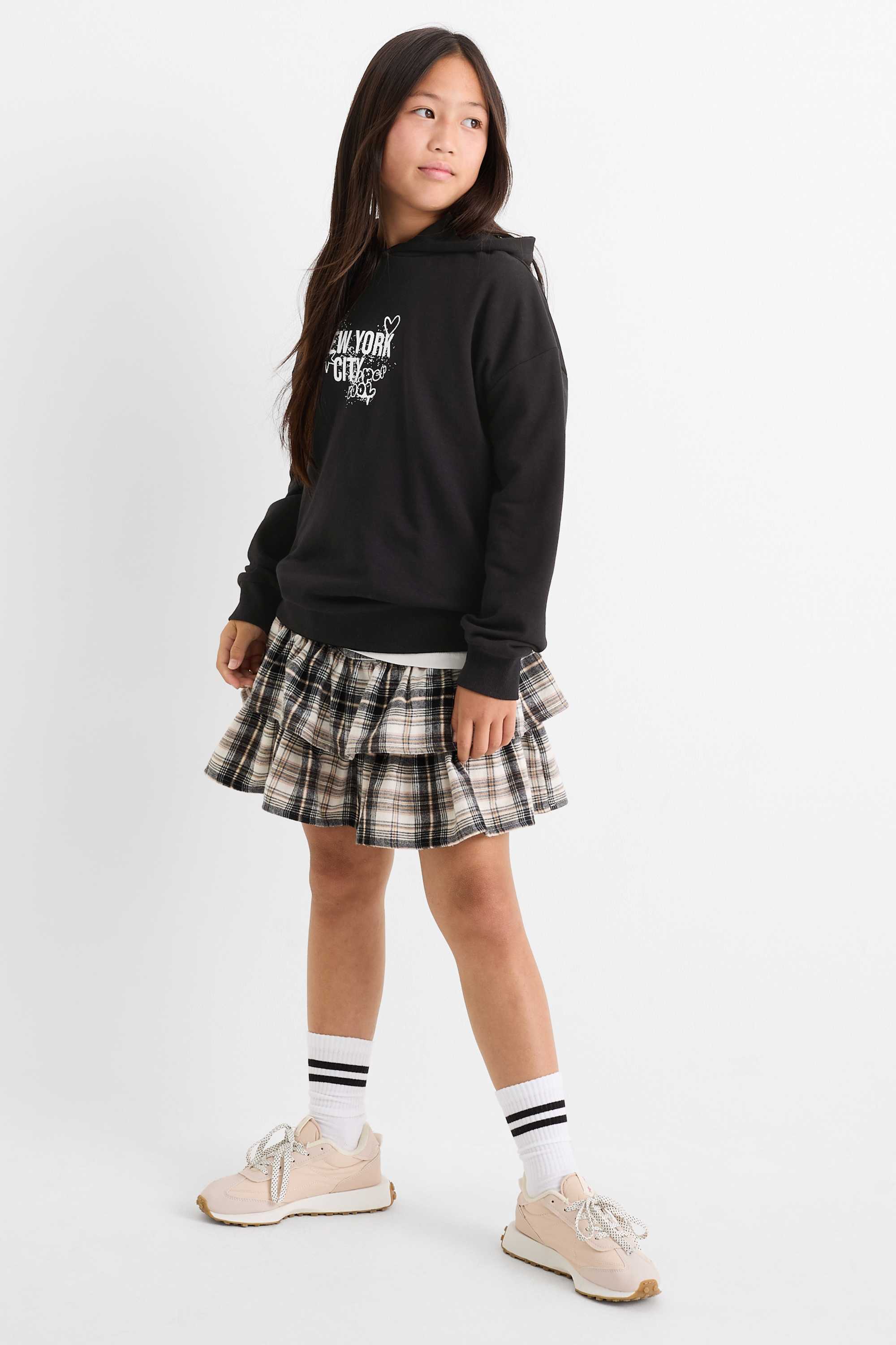 New York - hoodie black