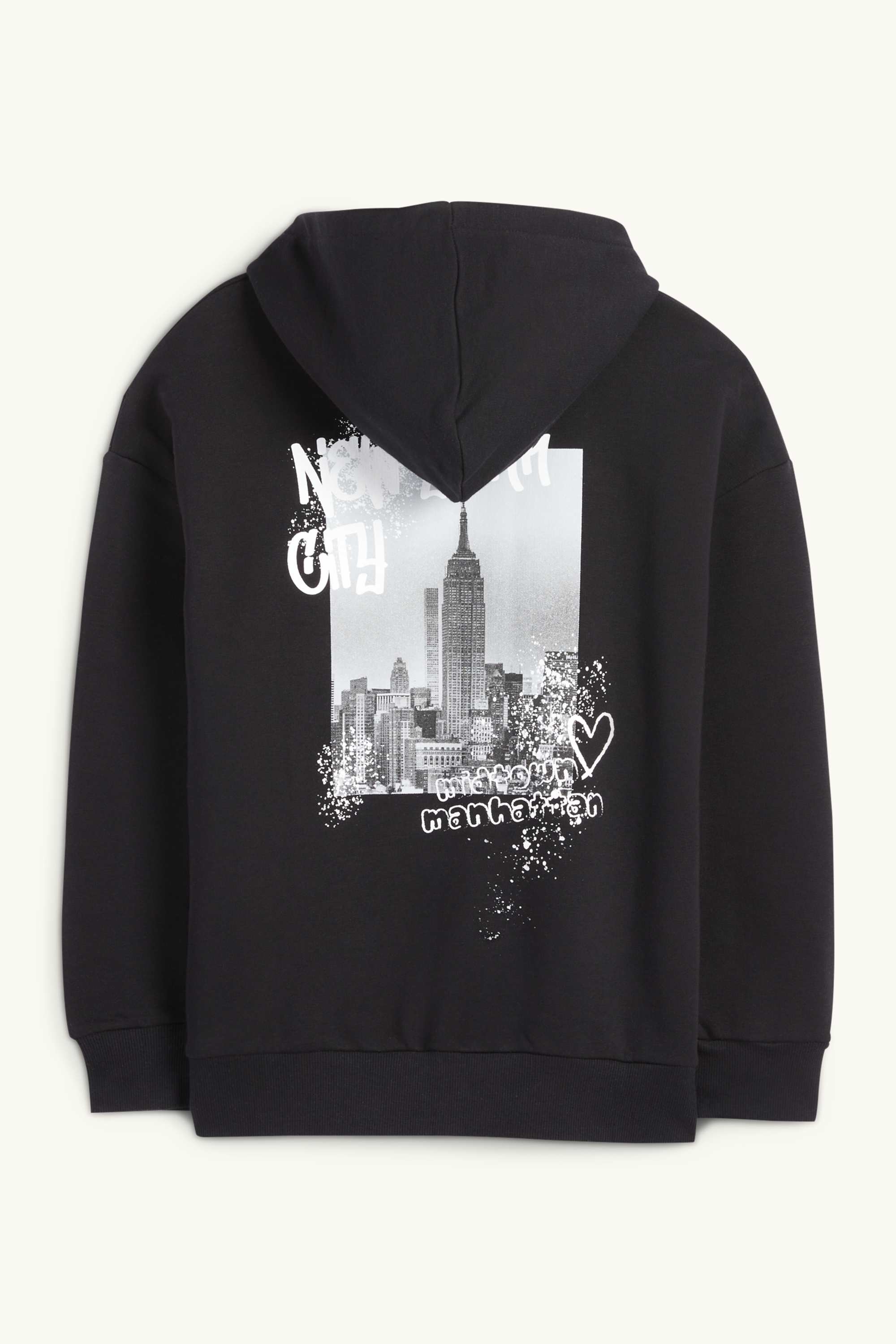New York - hoodie black