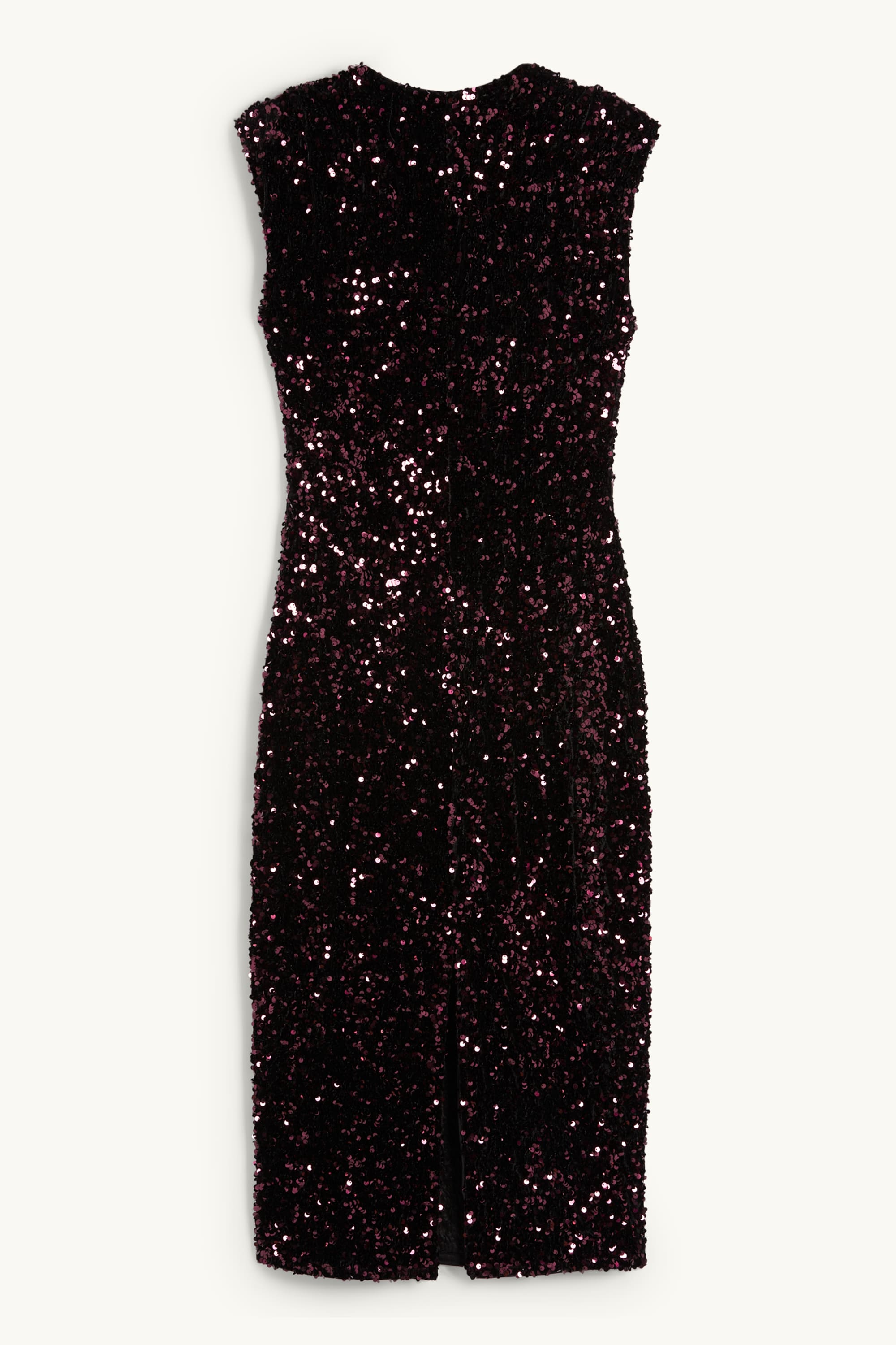 Sequin bodycon dress bordeaux