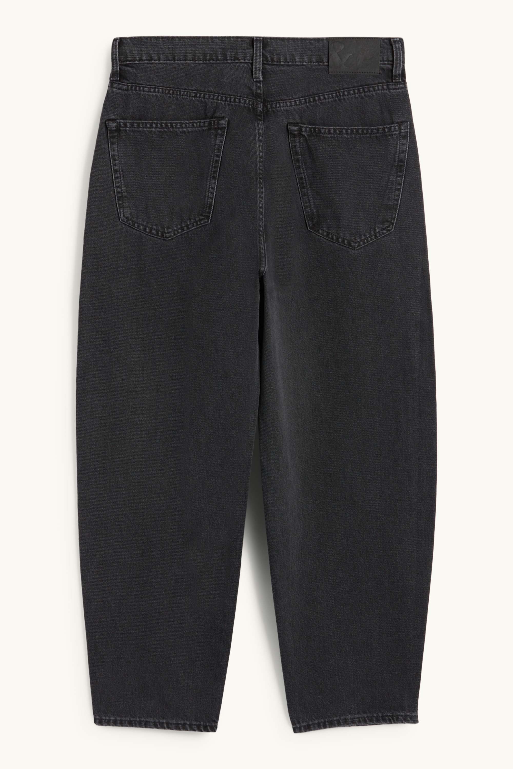 Barrel jeans denim-dark gray