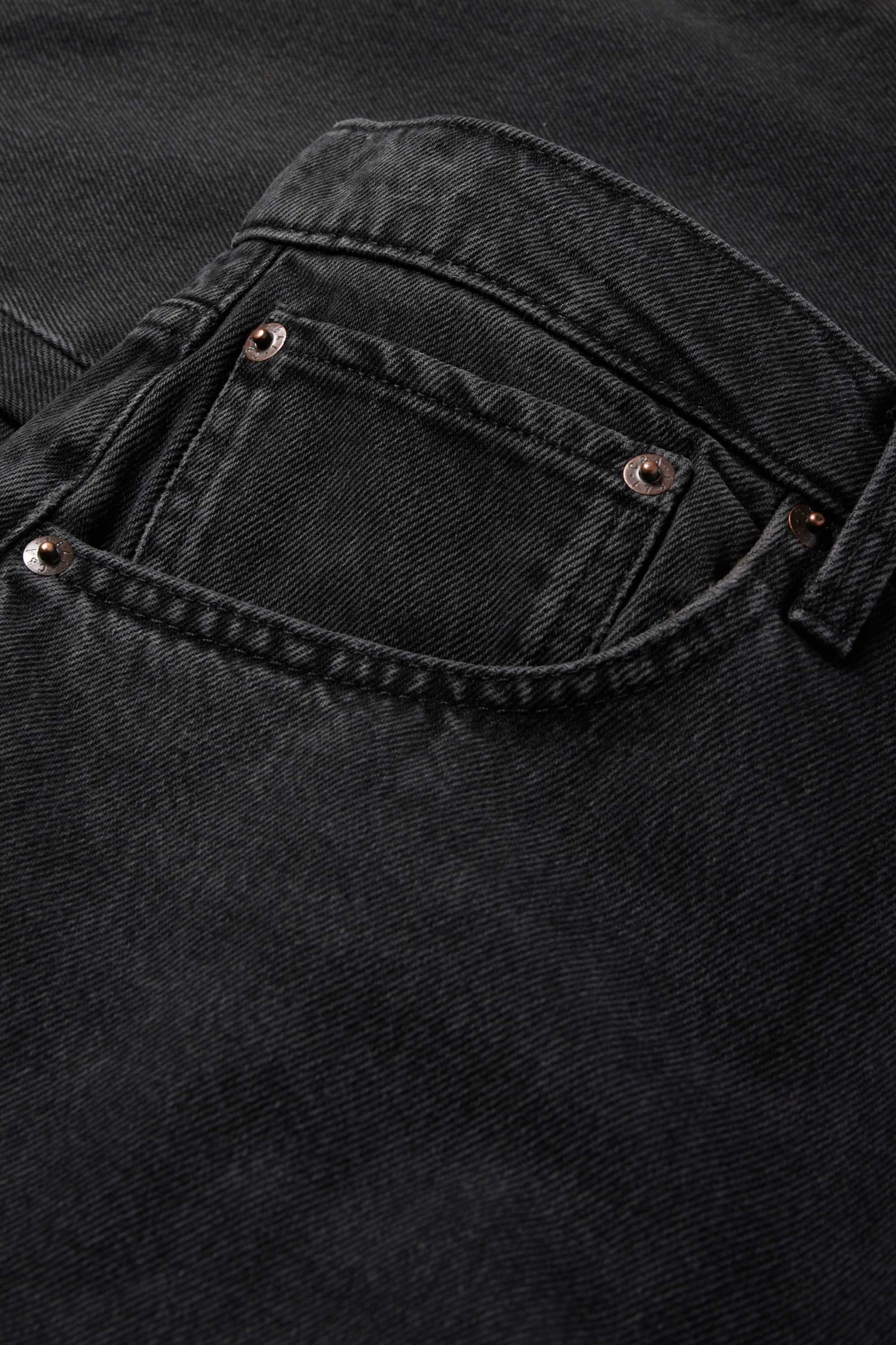 Barrel jeans denim-dark gray
