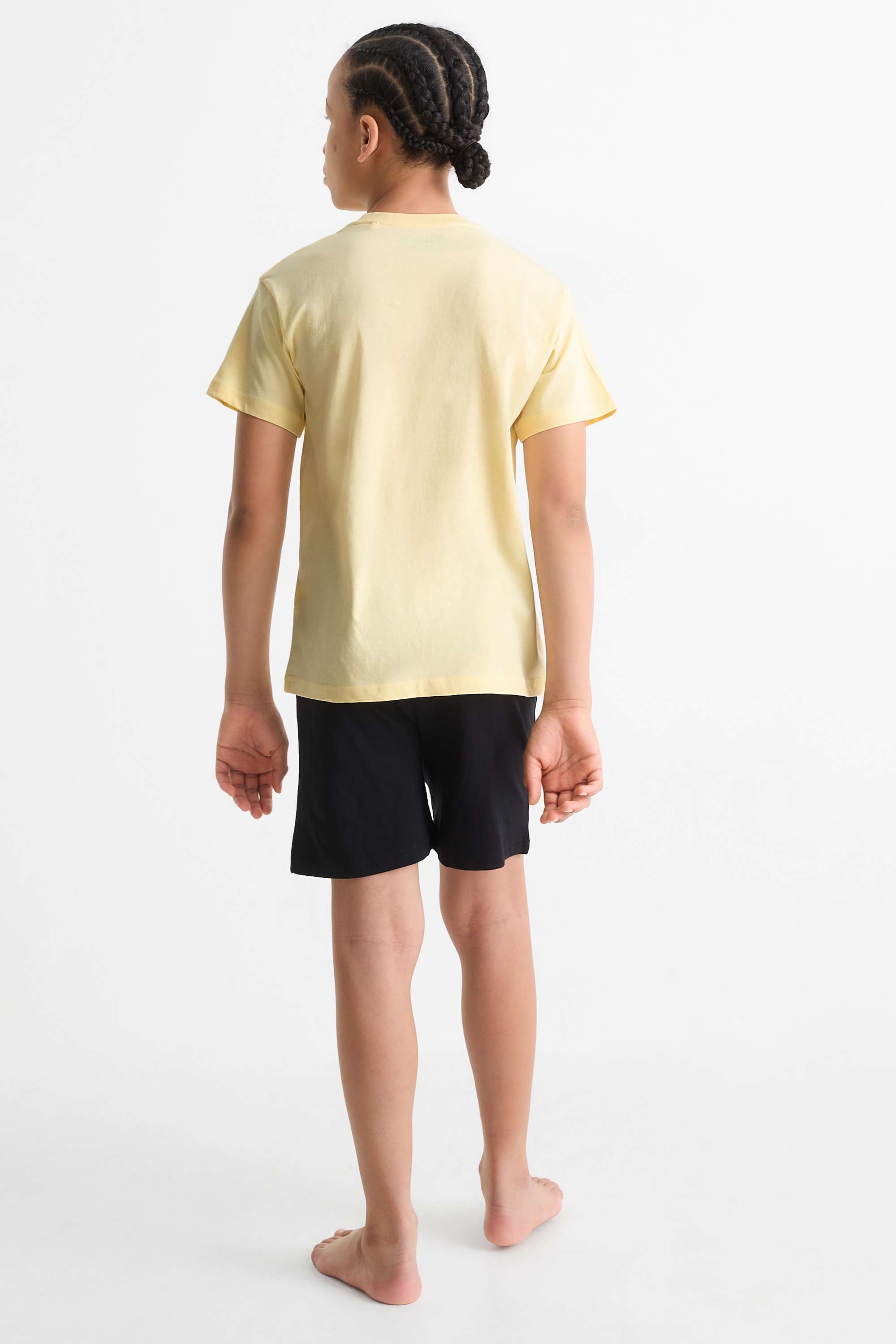 Fall Guys - short pyjamas - 2 piece light yellow