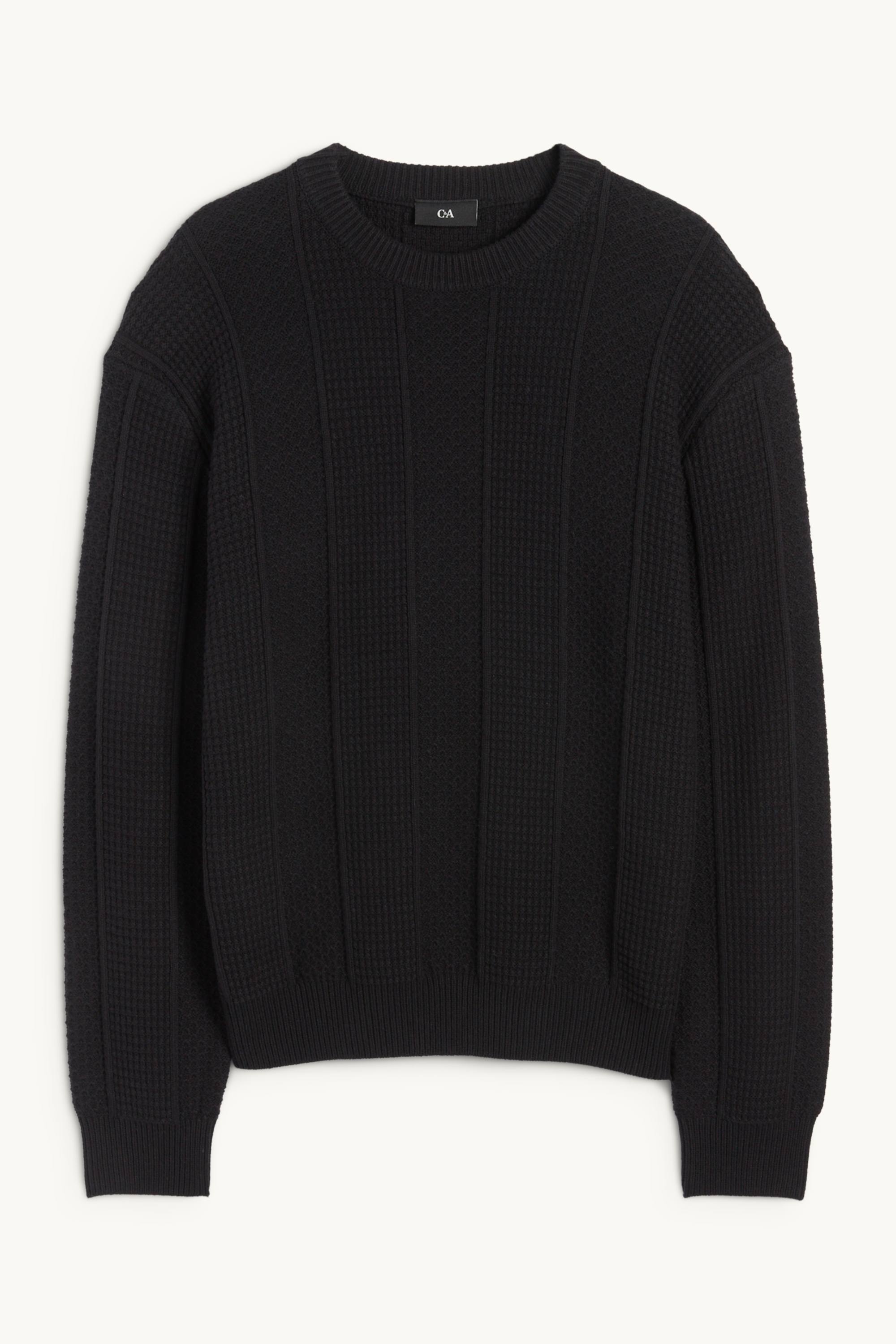 Jumper - textured black