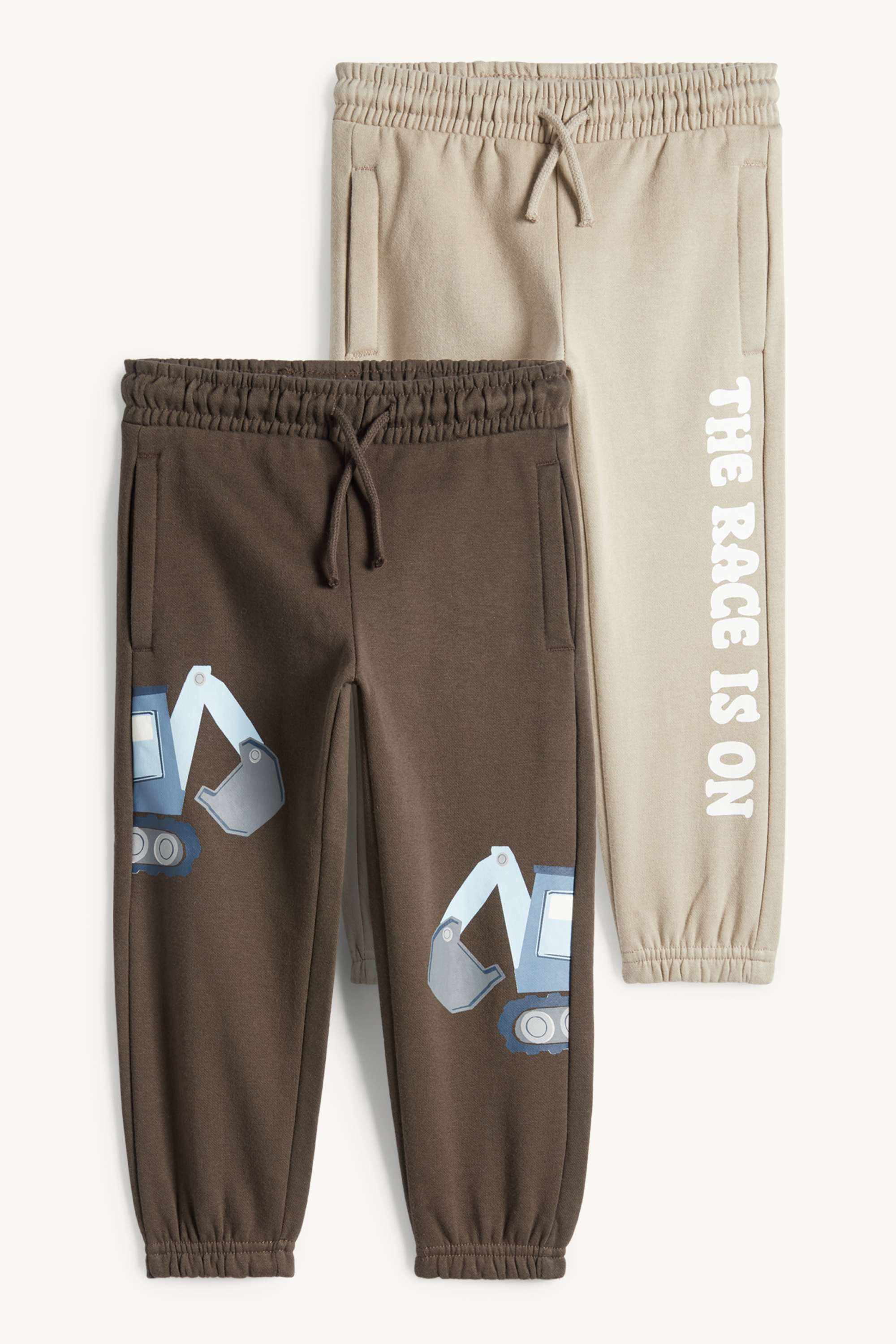 Multipack of 2 - digger - joggers taupe