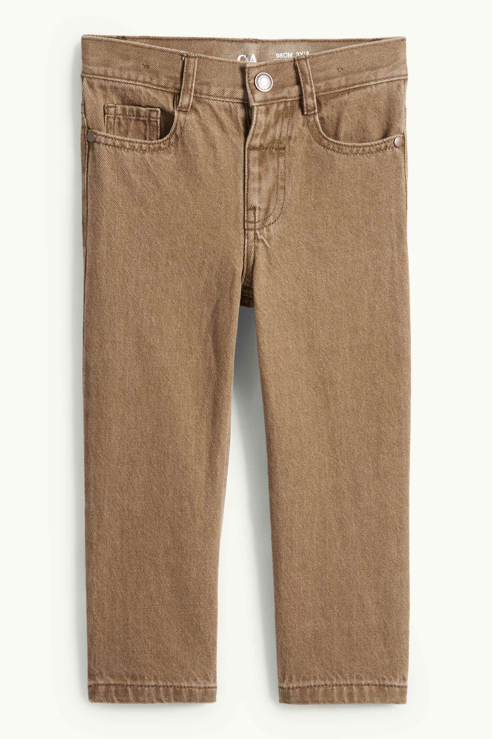 Relaxed jeans brown