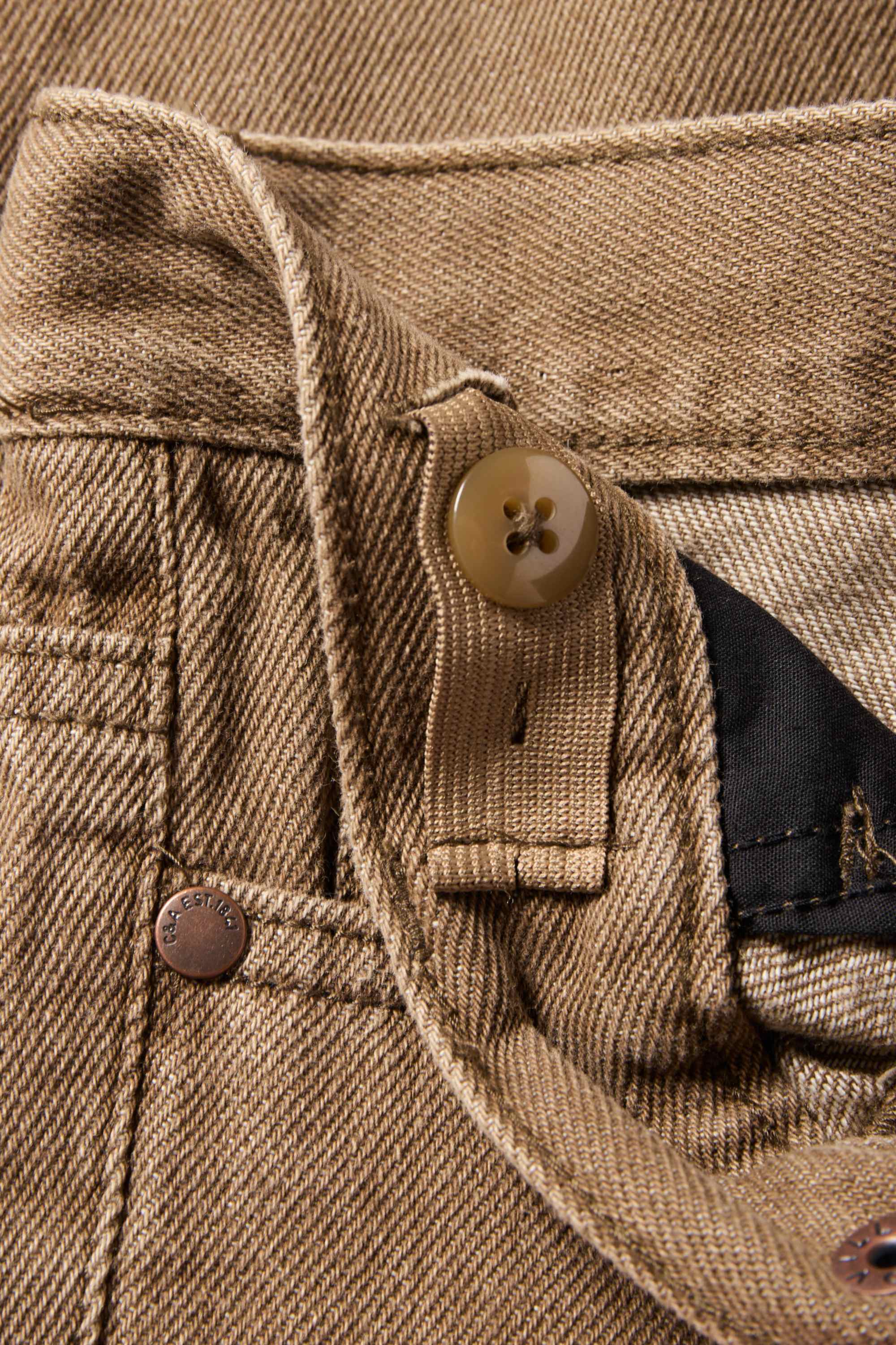 Relaxed jeans brown