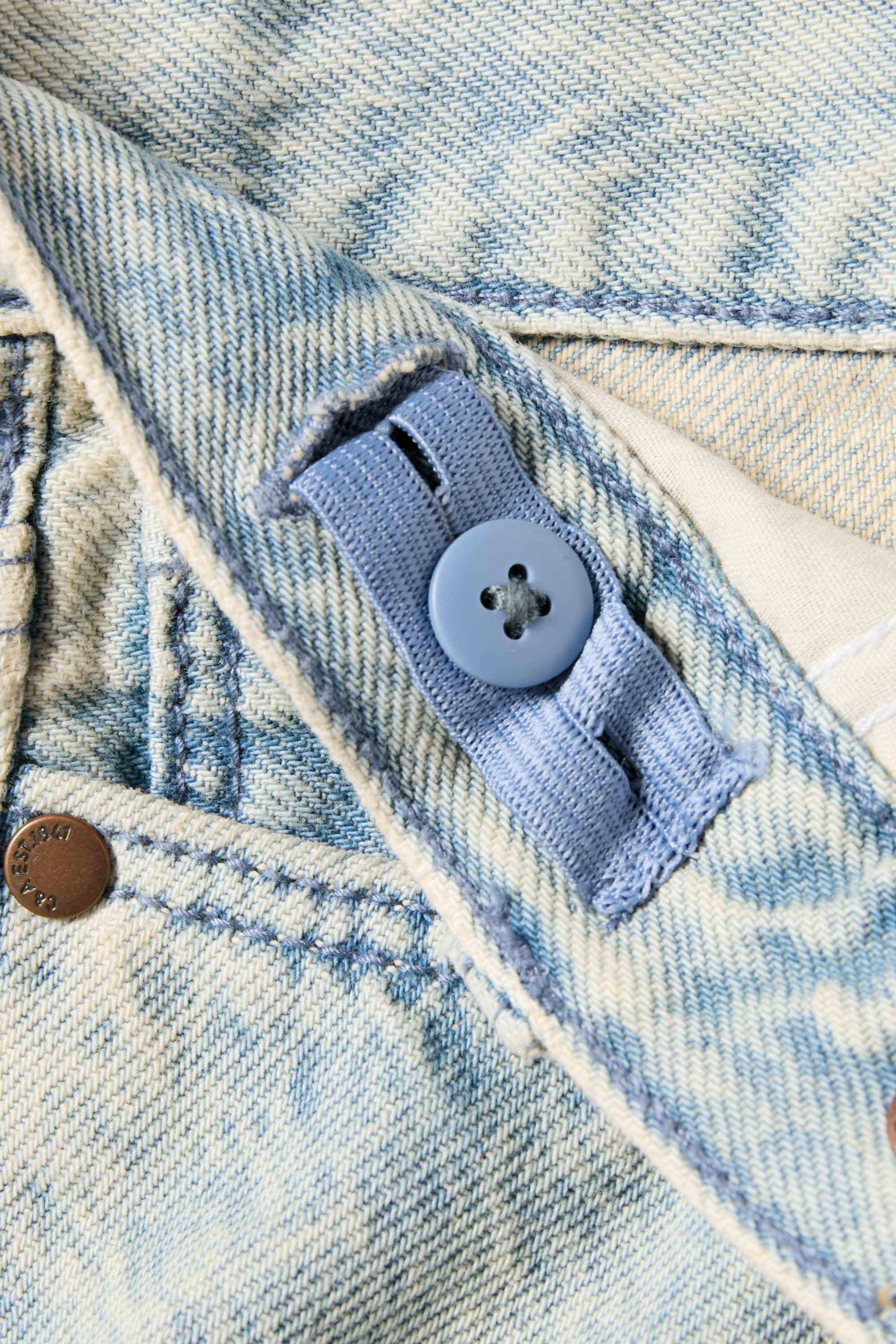 Straight jeans denim-light blue