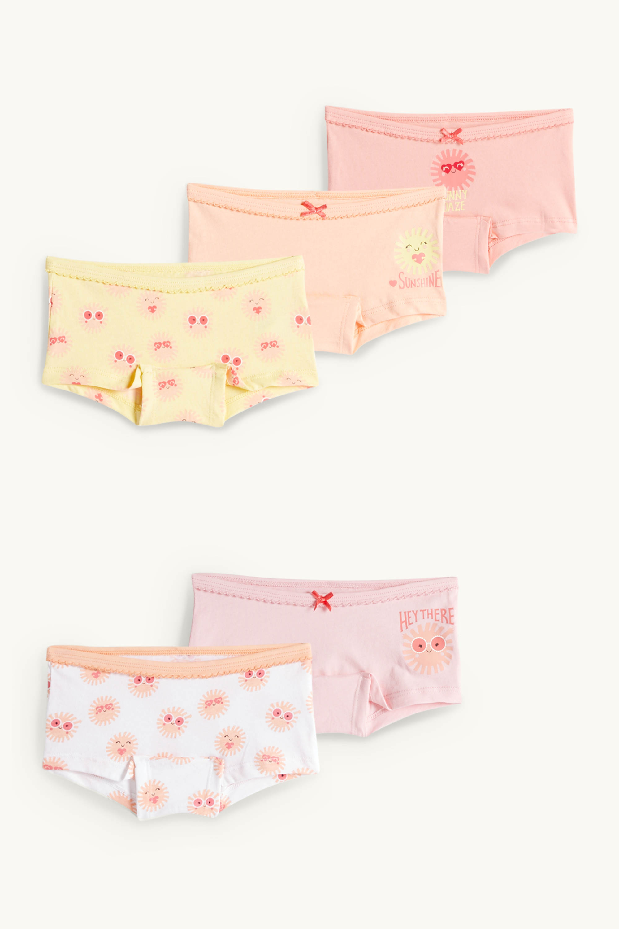 Multipack of 5 - sun - shorts multicoloured