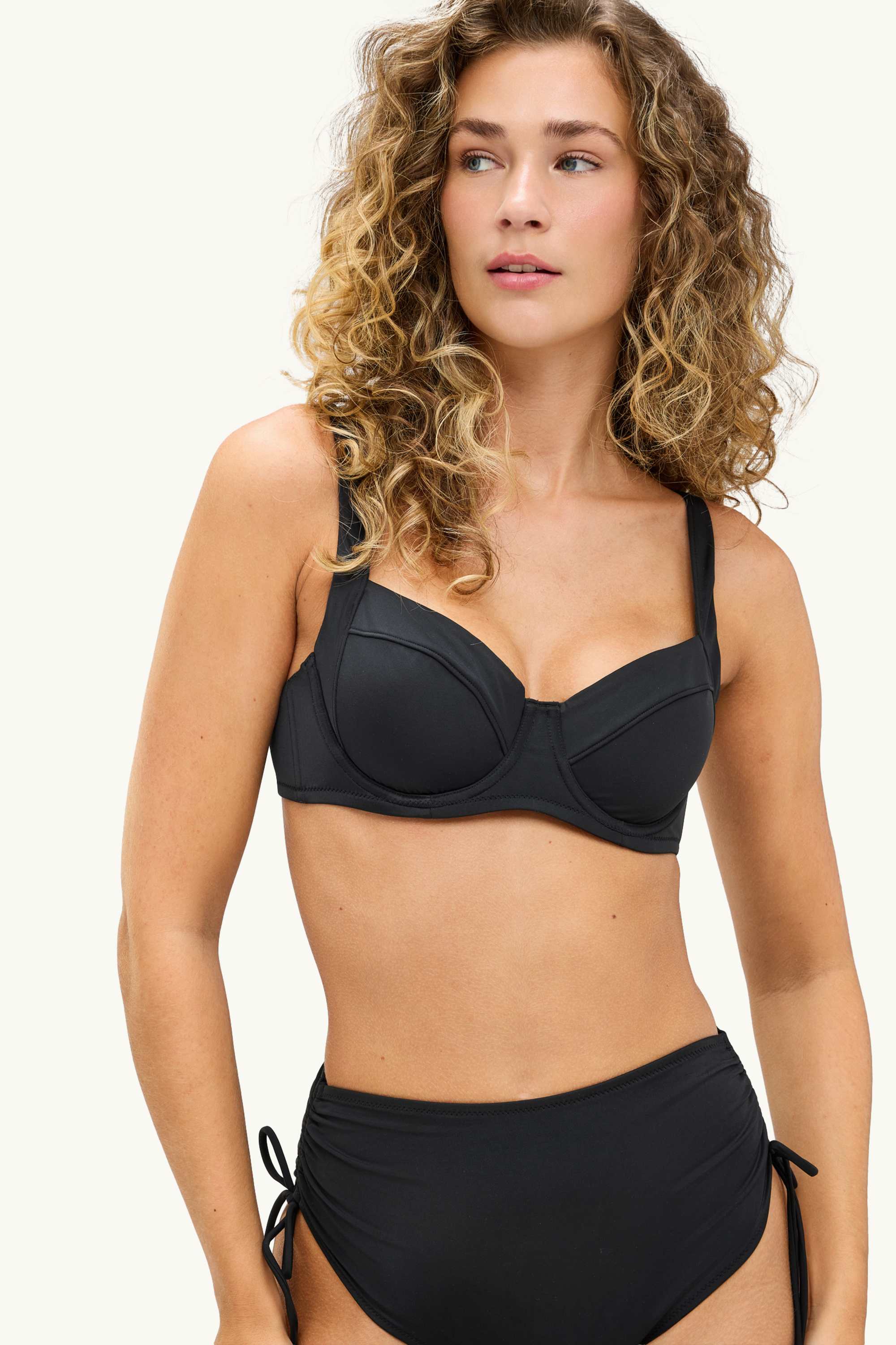 Underwire bikini top - padded - LYCRA® XTRA LIFE™ black