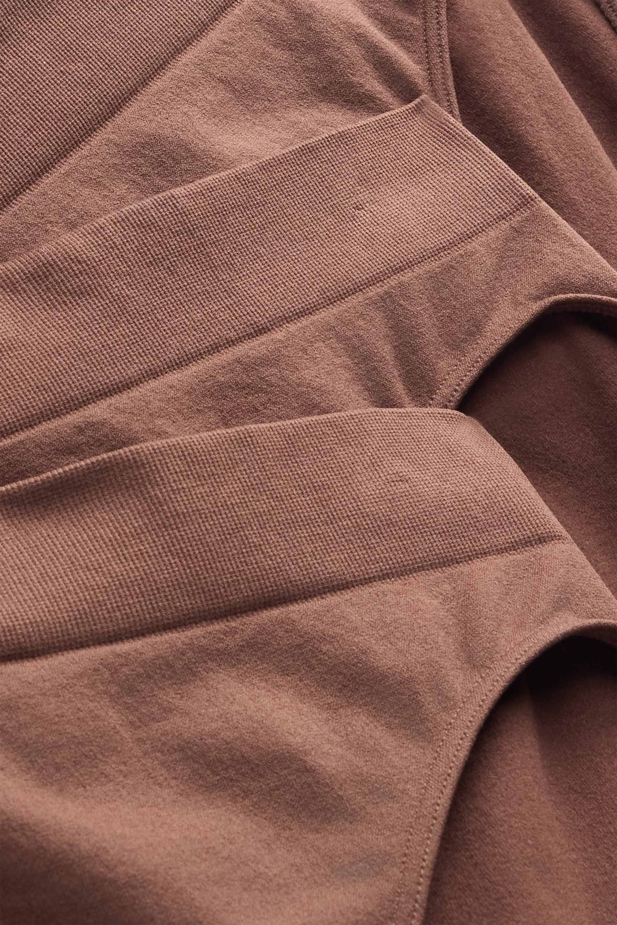 Multipack of 3 - briefs - seamless brown