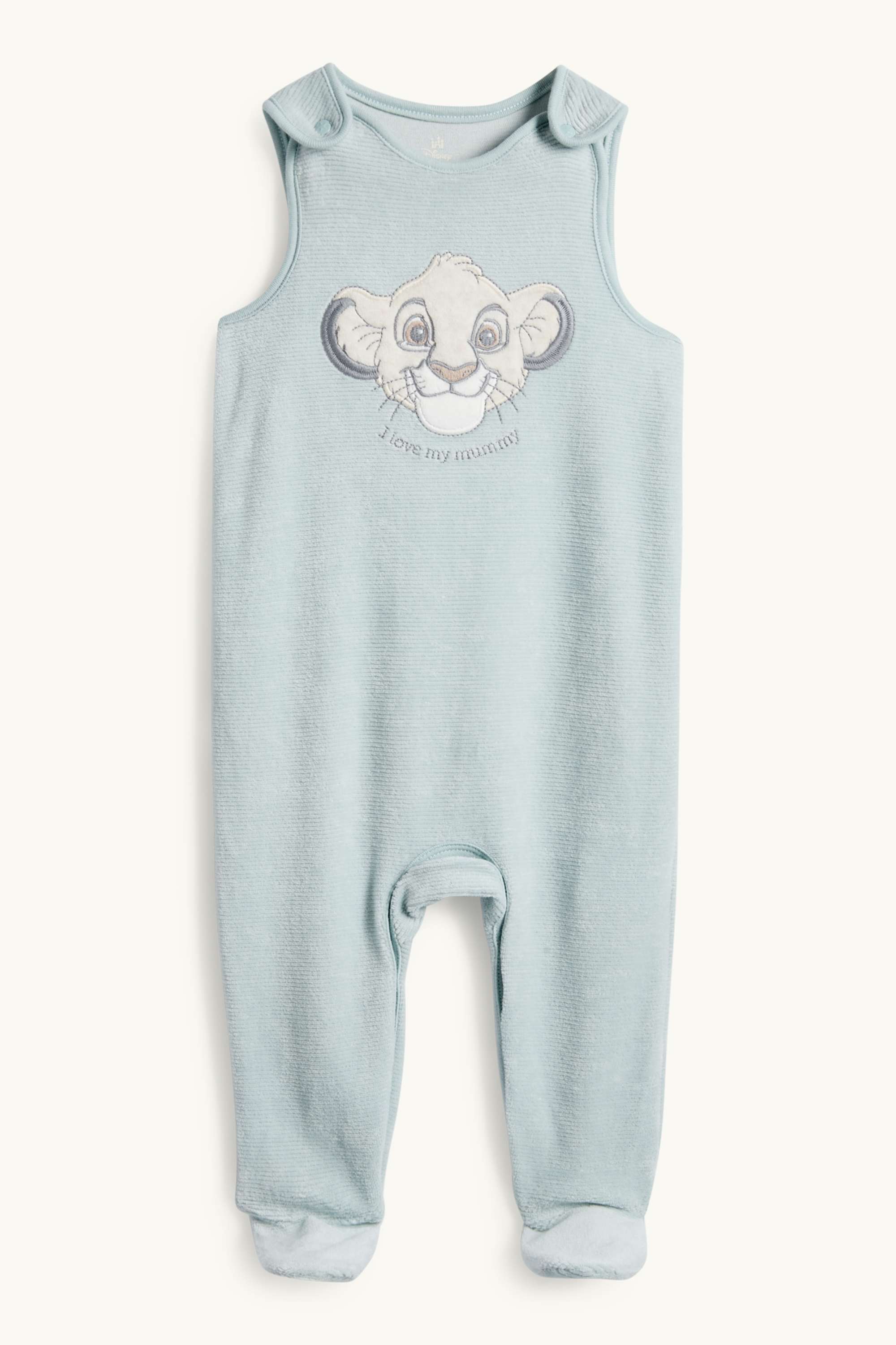 The Lion King - romper set - ribbed - 2 piece light turquoise