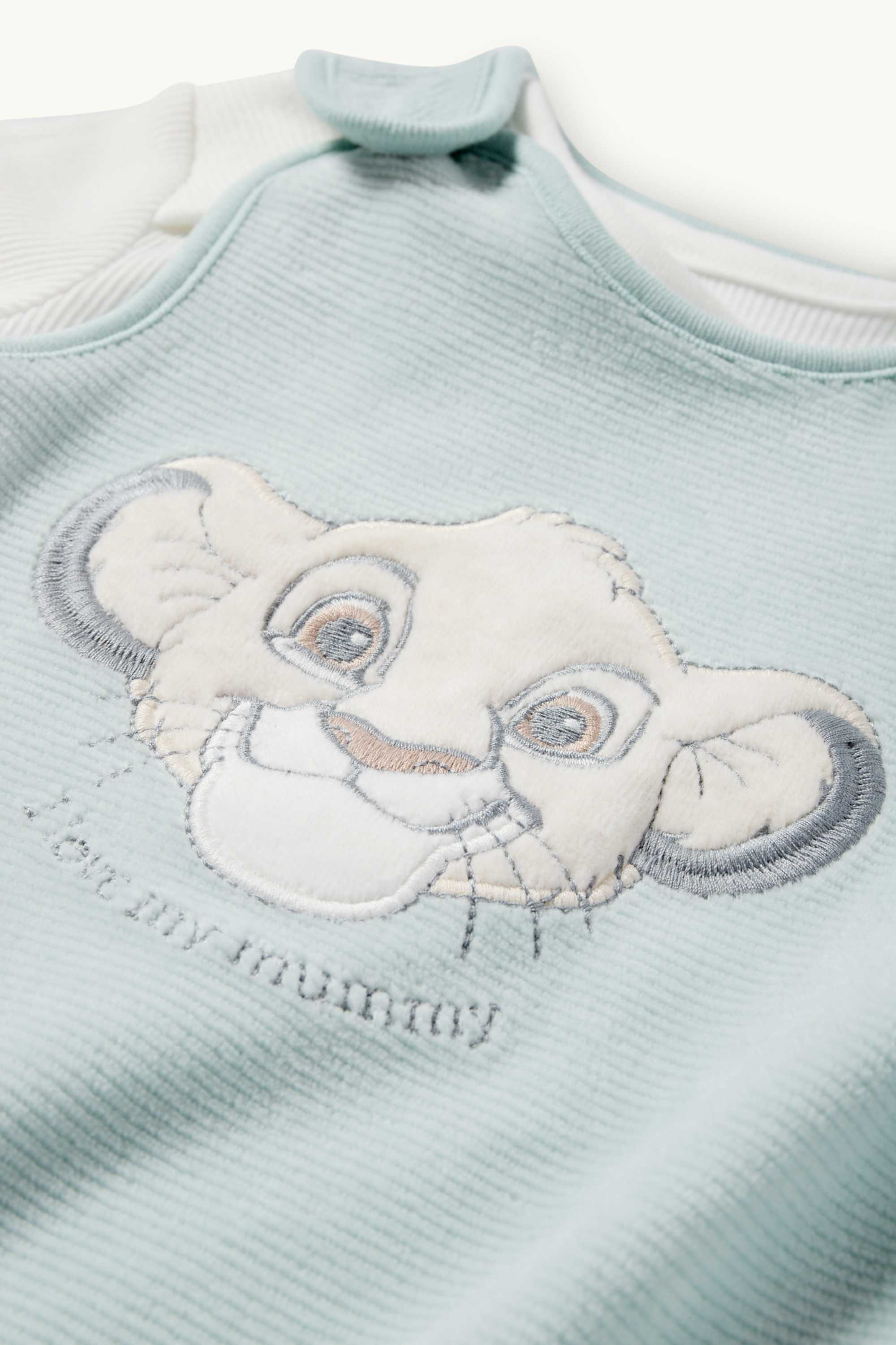 The Lion King - romper set - ribbed - 2 piece light turquoise