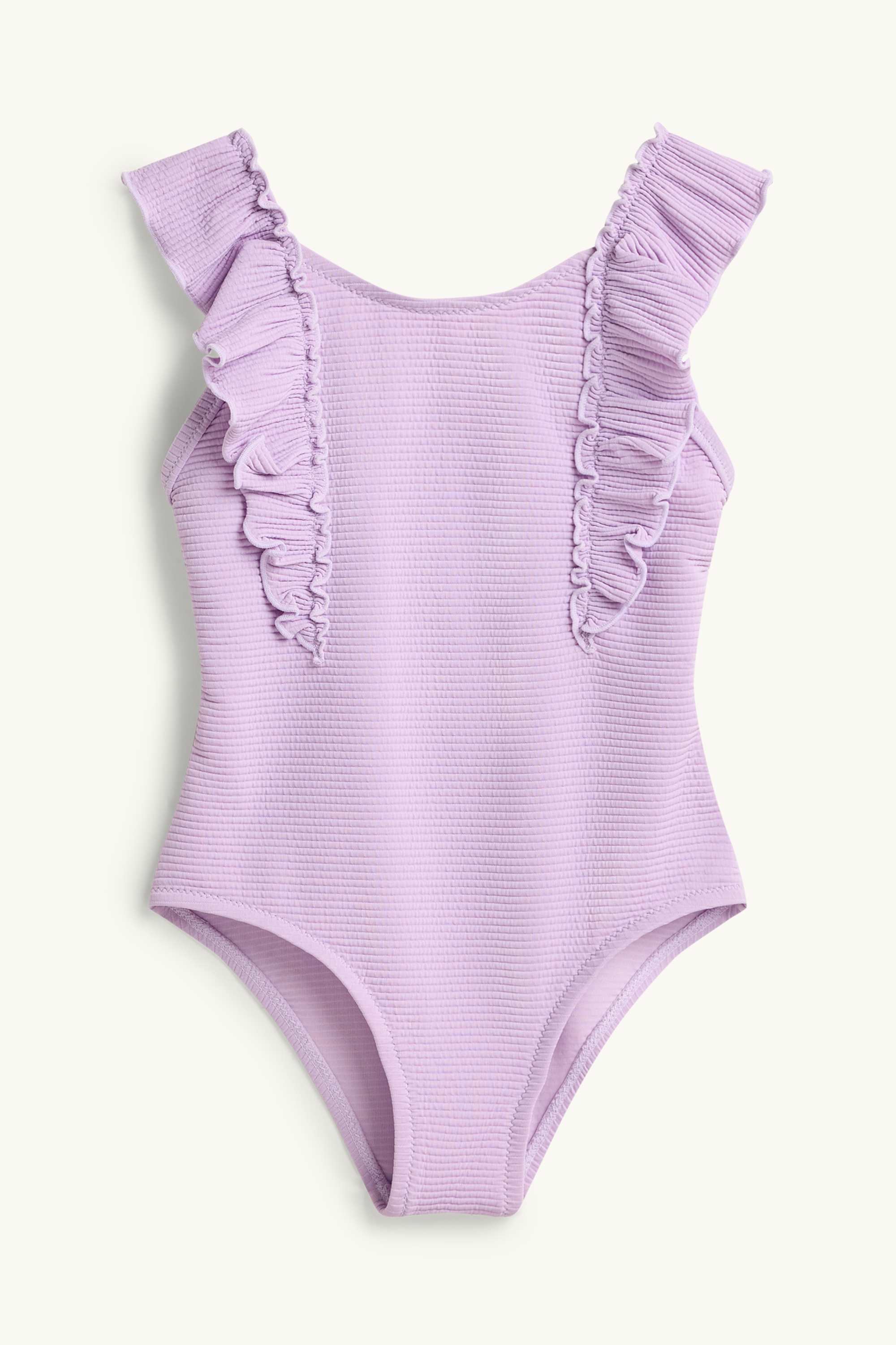 Swimsuit - ribbed - LYCRA® XTRA LIFE™ purple