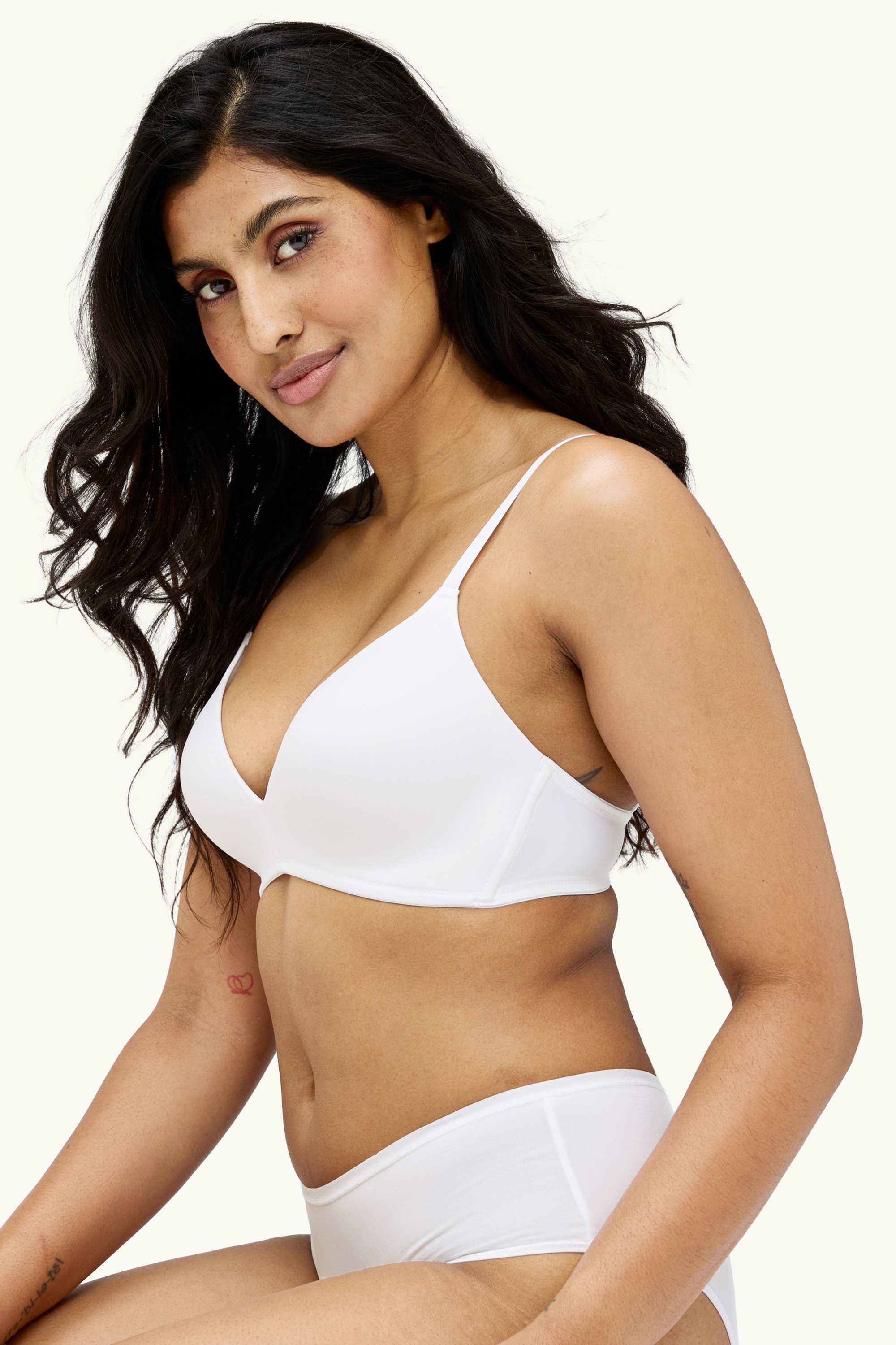 Multipack of 2 - non-wired bra - padded white / light blue