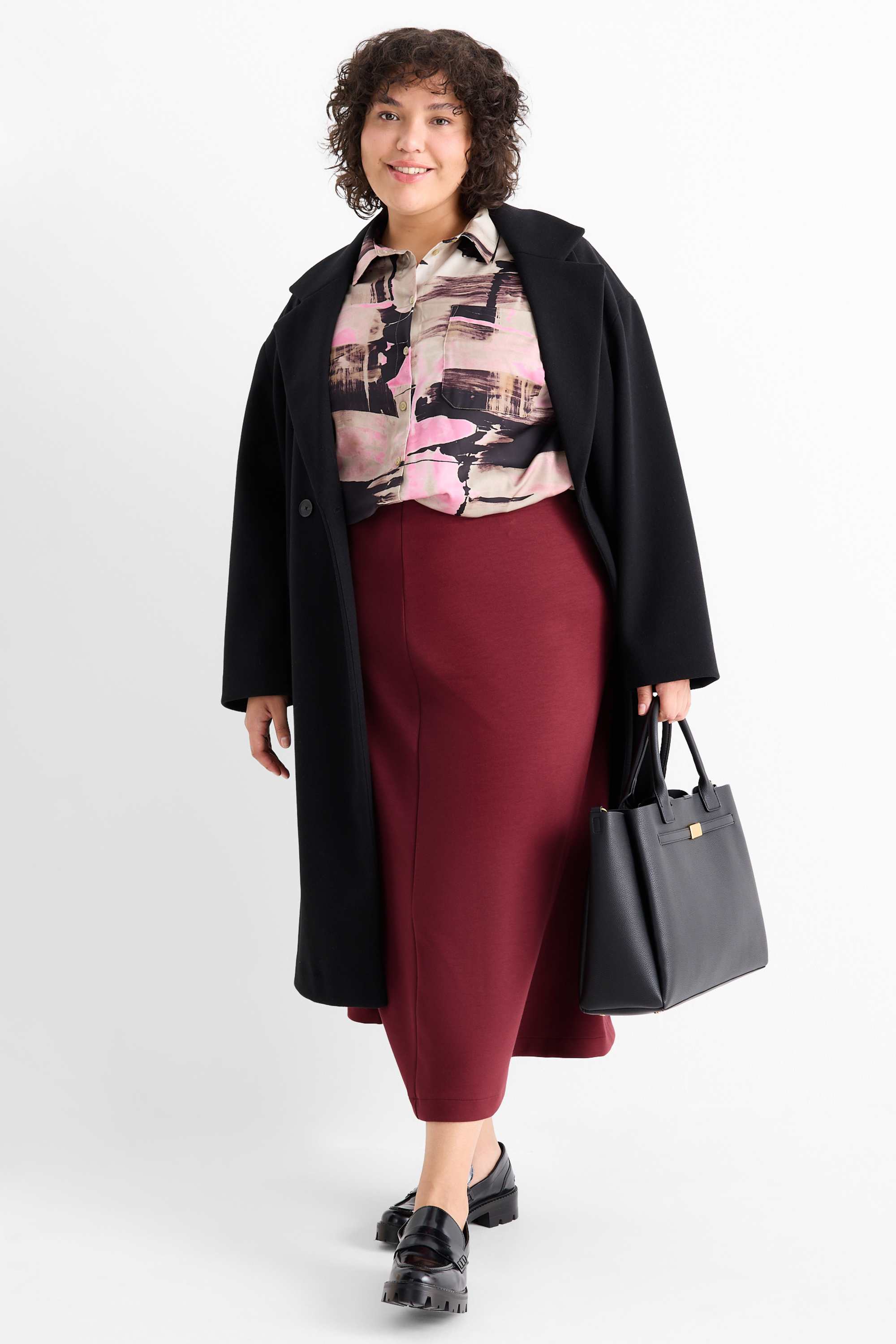 Skirt bordeaux