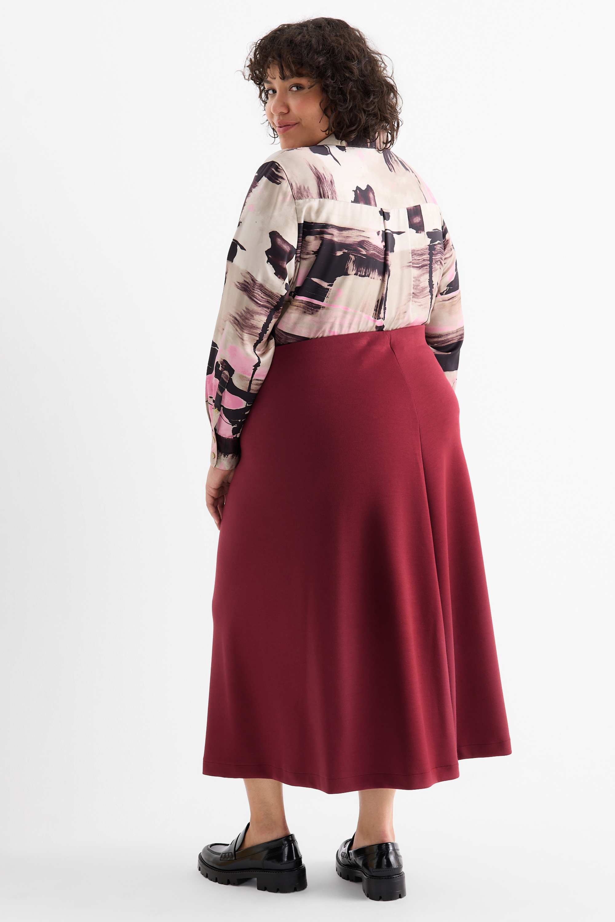 Skirt bordeaux
