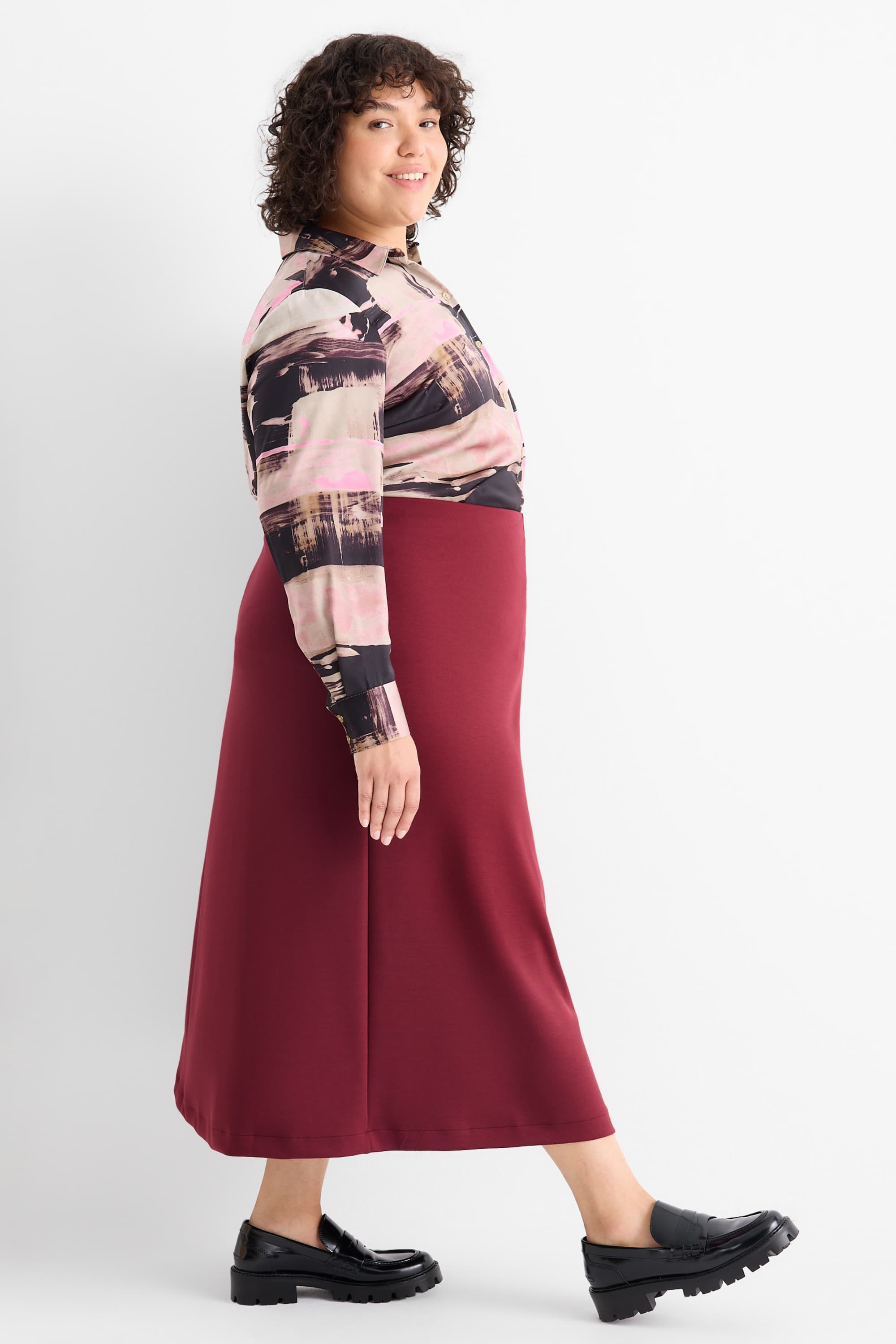 Skirt bordeaux