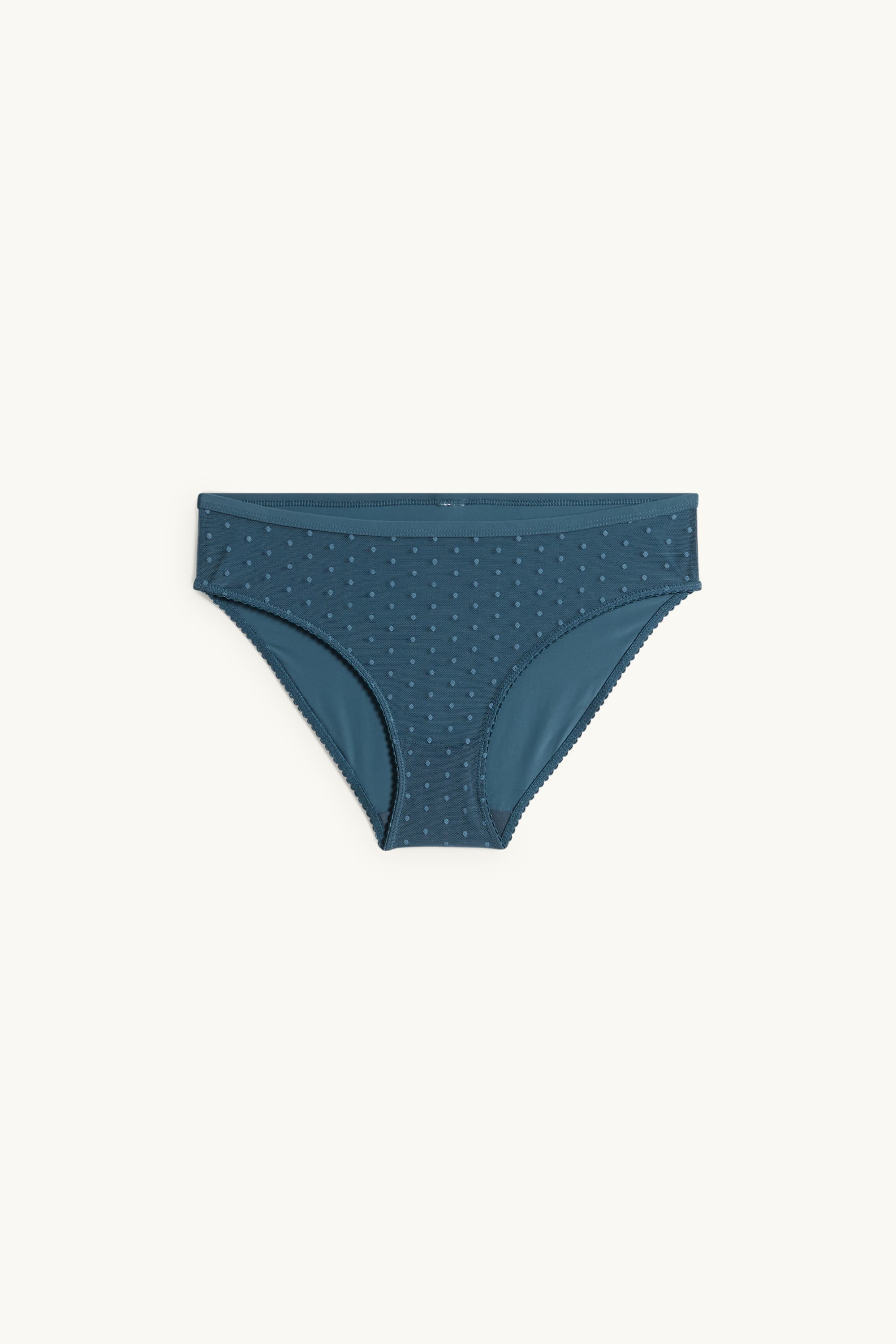 Briefs - polka dot petrol