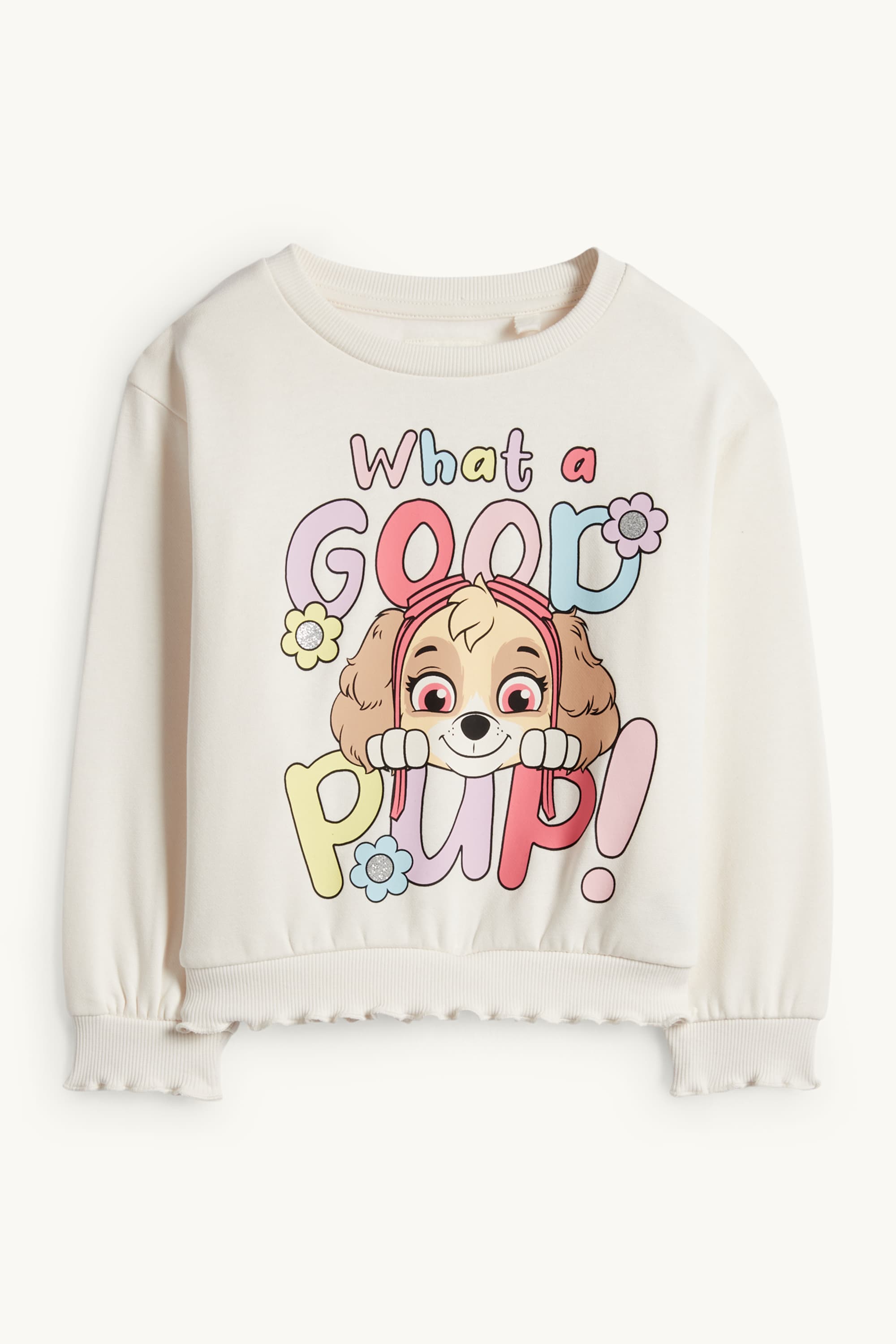 PAW Patrol - Skye- sweatshirt - shiny cremewhite