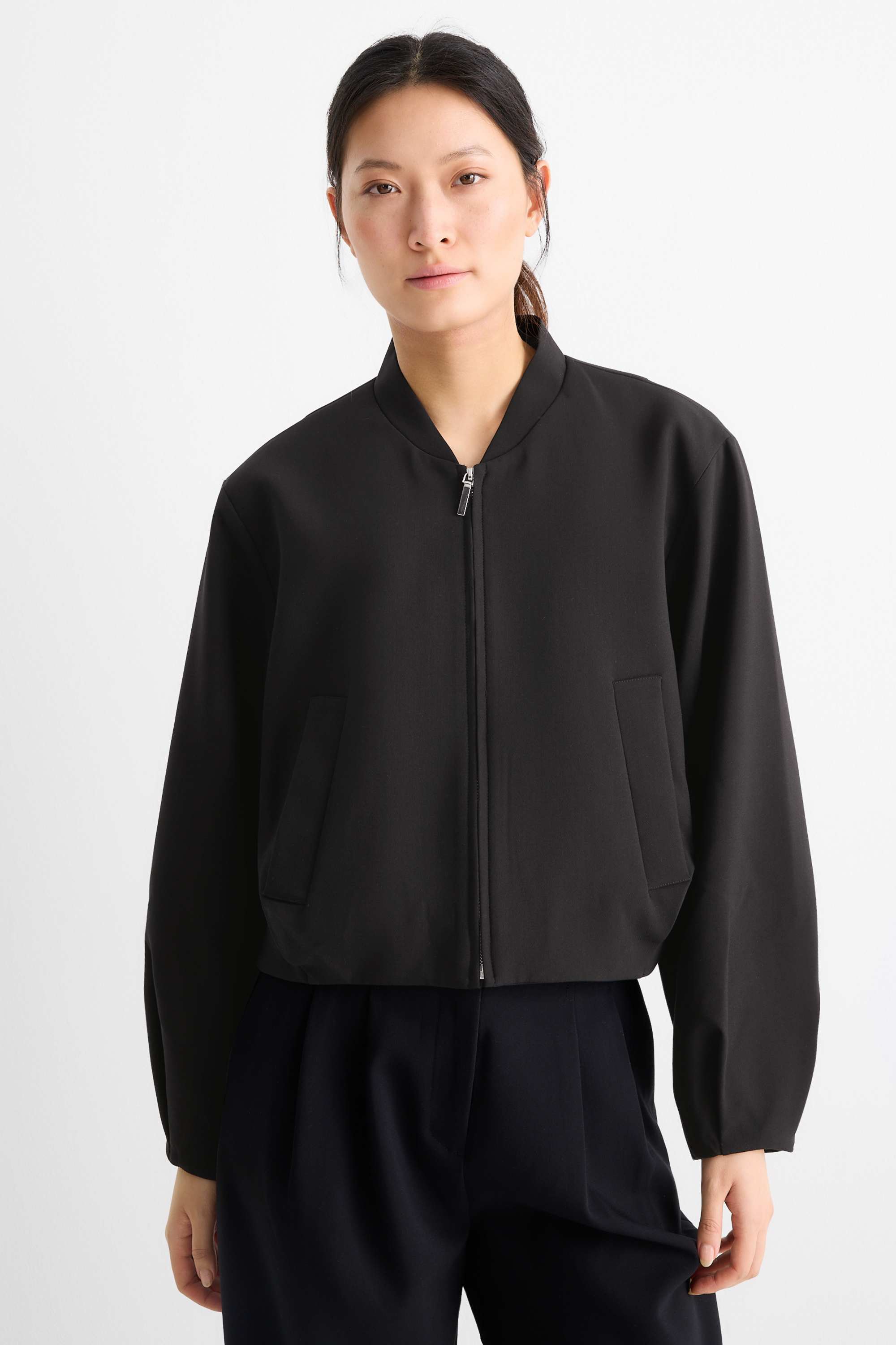 Bomber jacket black