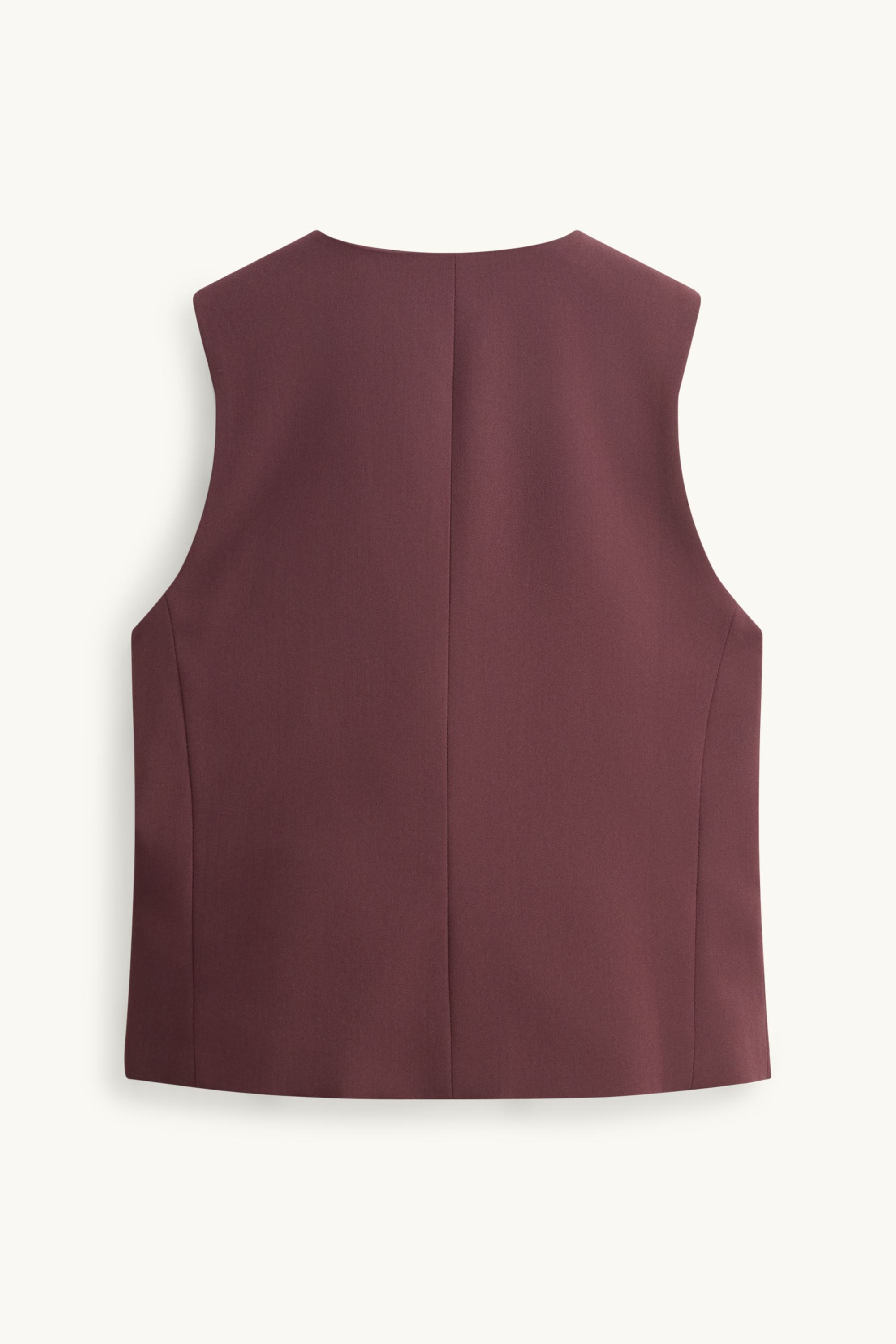 Business waistcoat - regular fit bordeaux