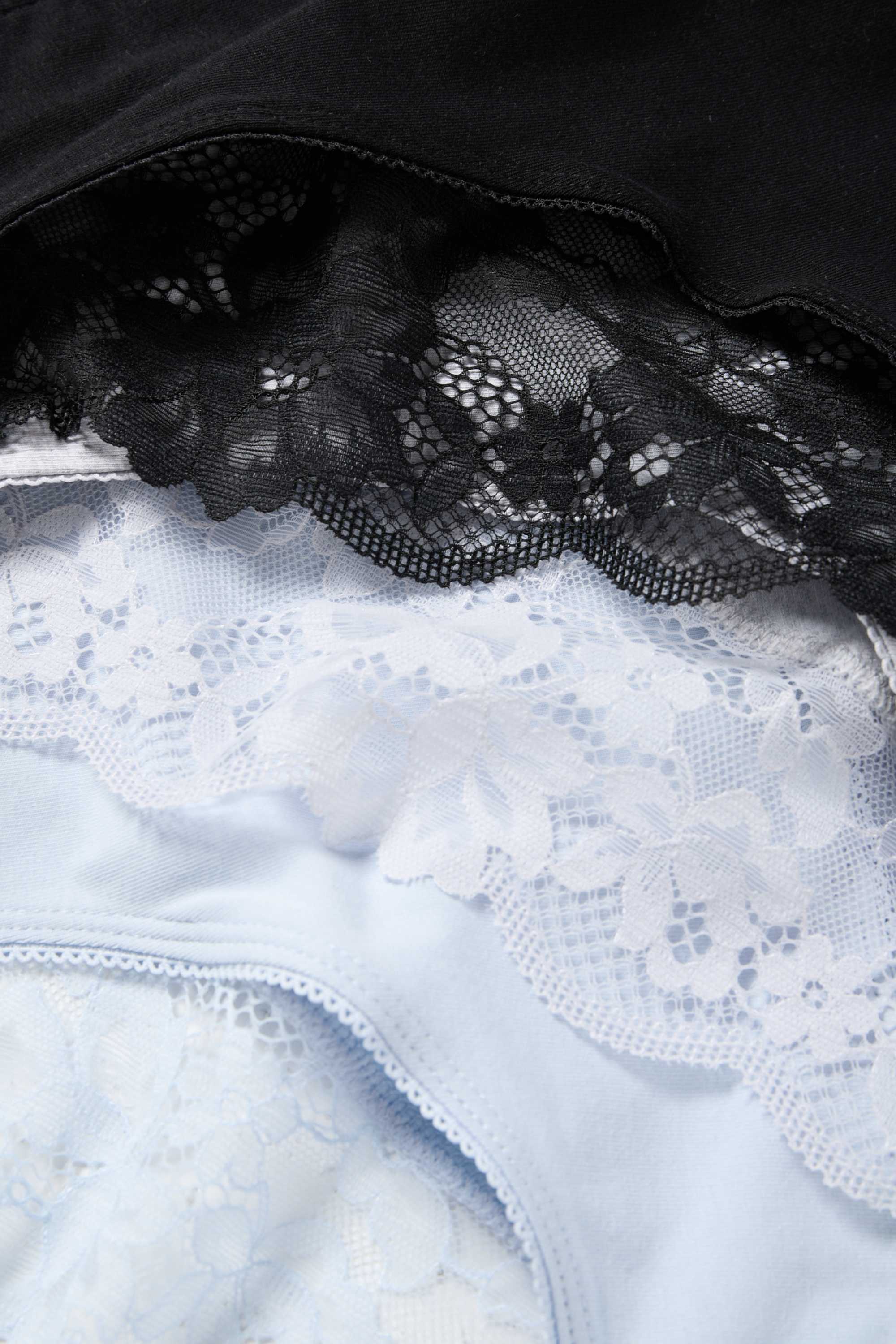 Multipack of 3 - knickers light blue
