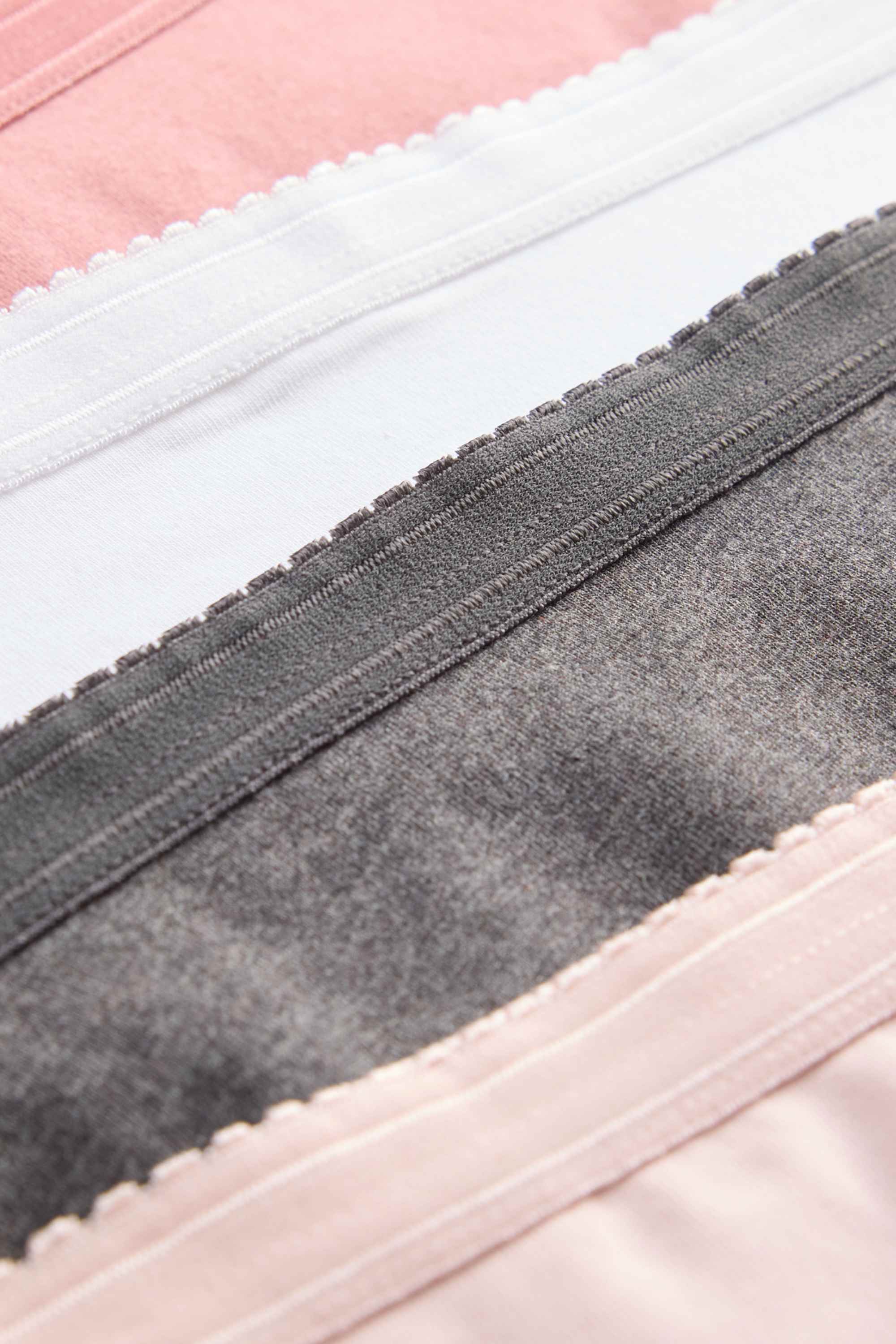 Multipack of 4 - knickers pink