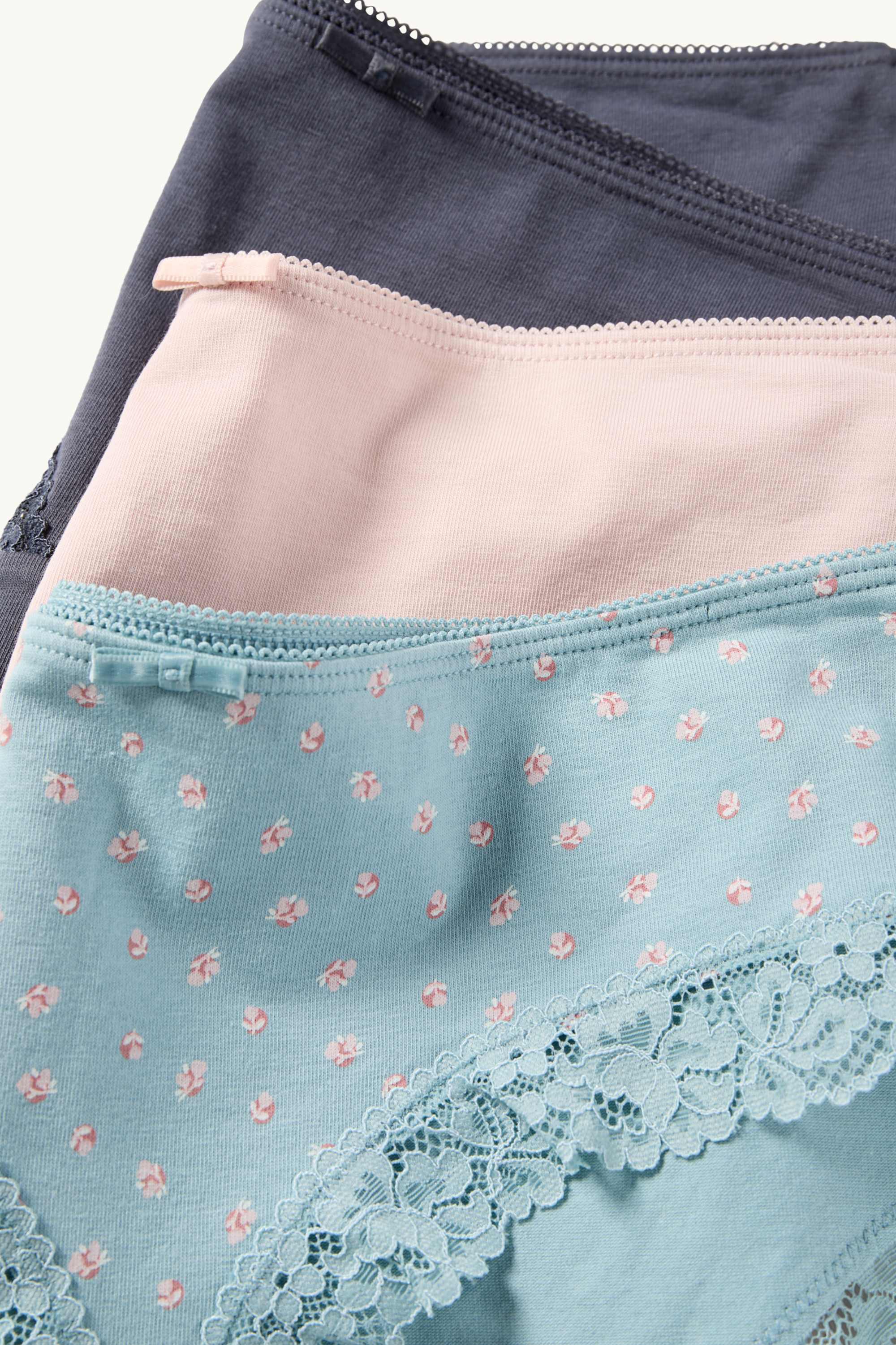 Multipack of 3 - hipsters rose / blue