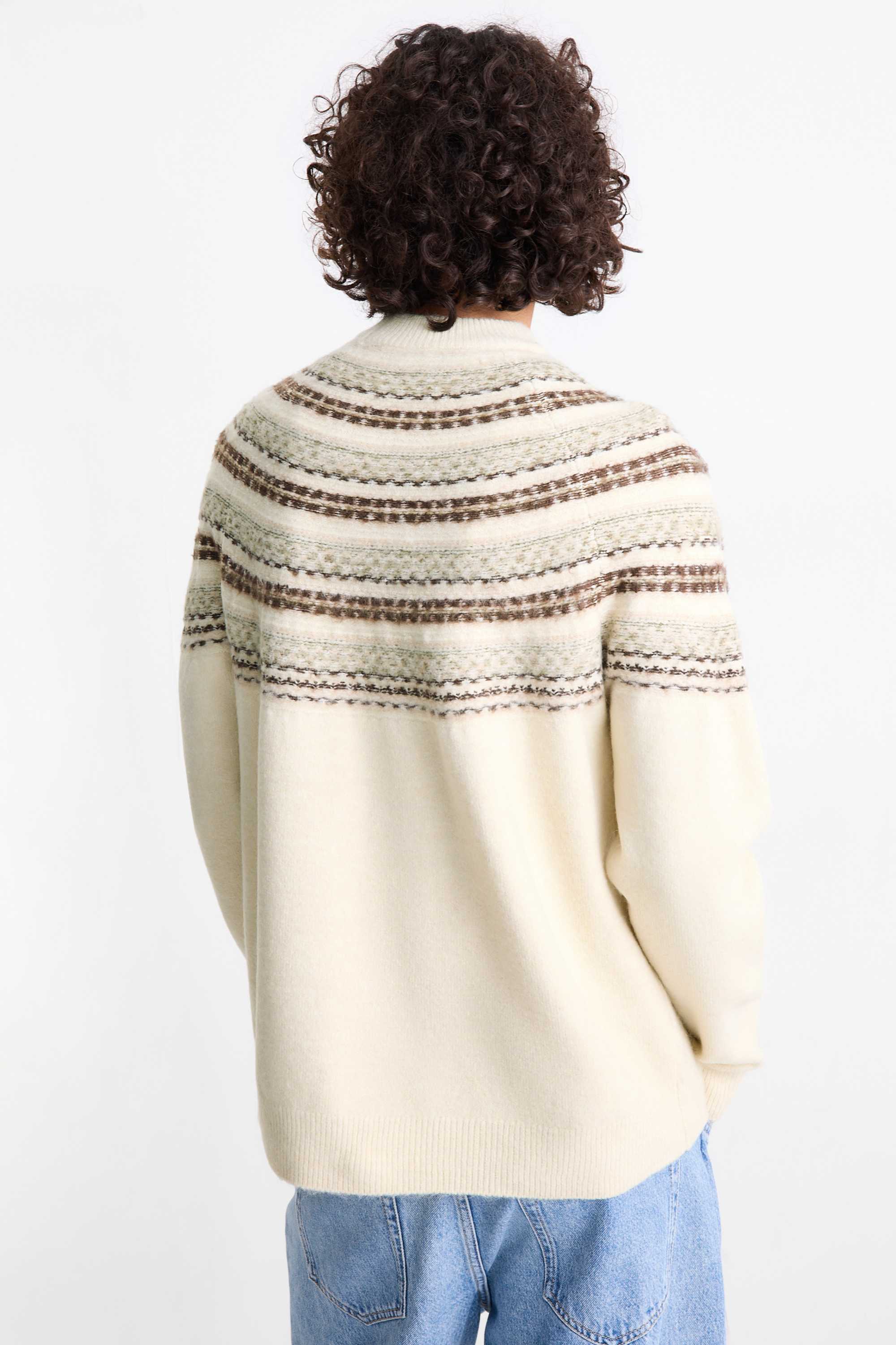 Jumper - patterned cremewhite