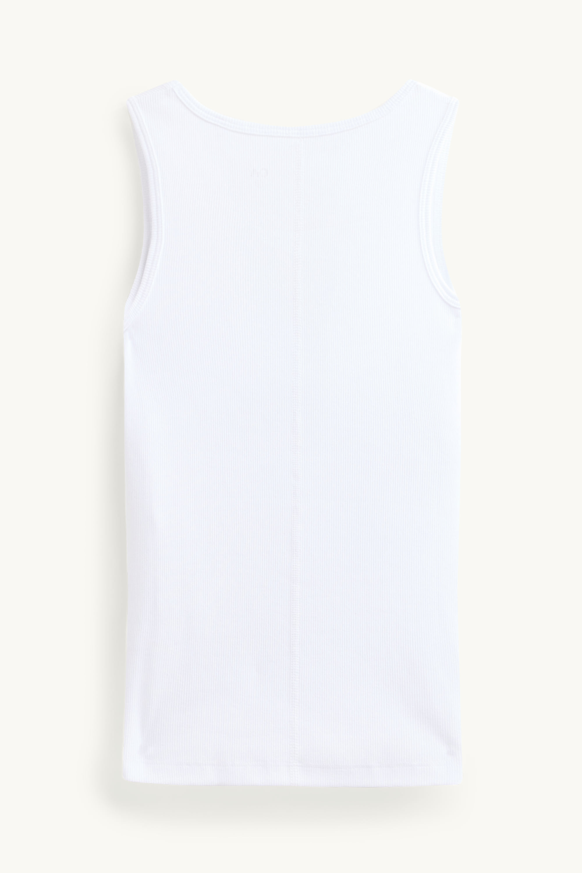 Top - ribbed white