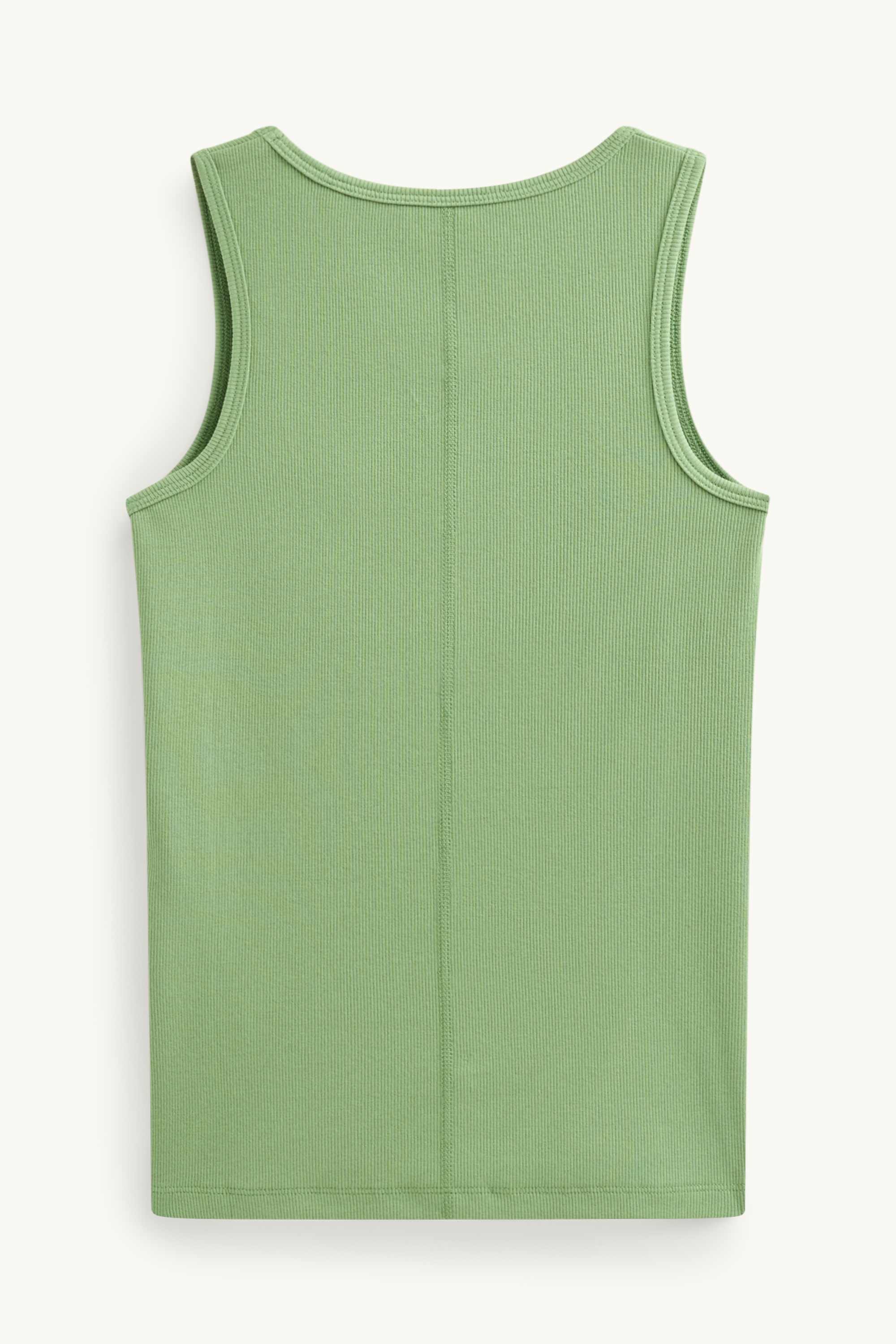 Top - ribbed green