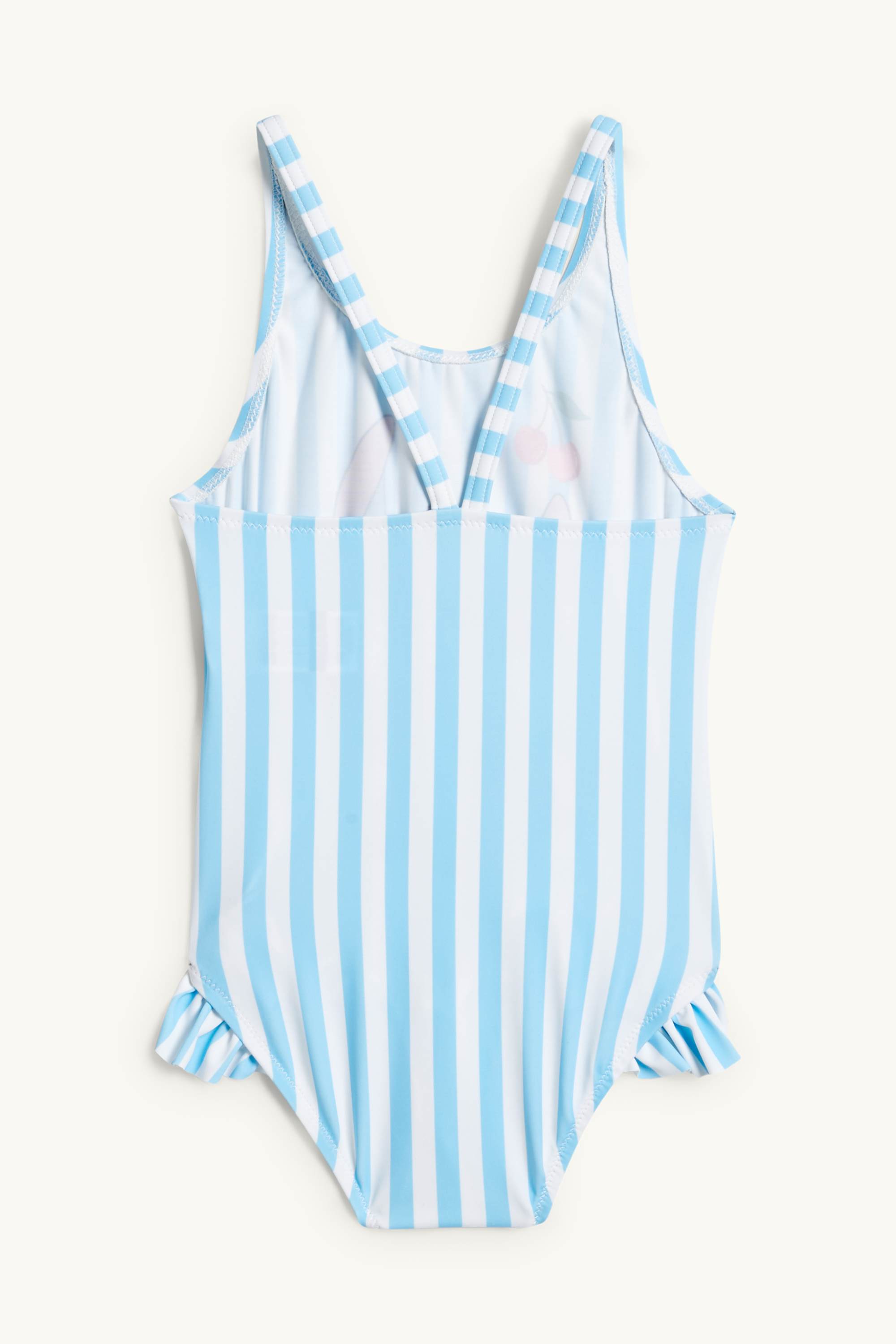 Lilo & Stitch - swimsuit - LYCRA® XTRA LIFE™ - striped white / blue