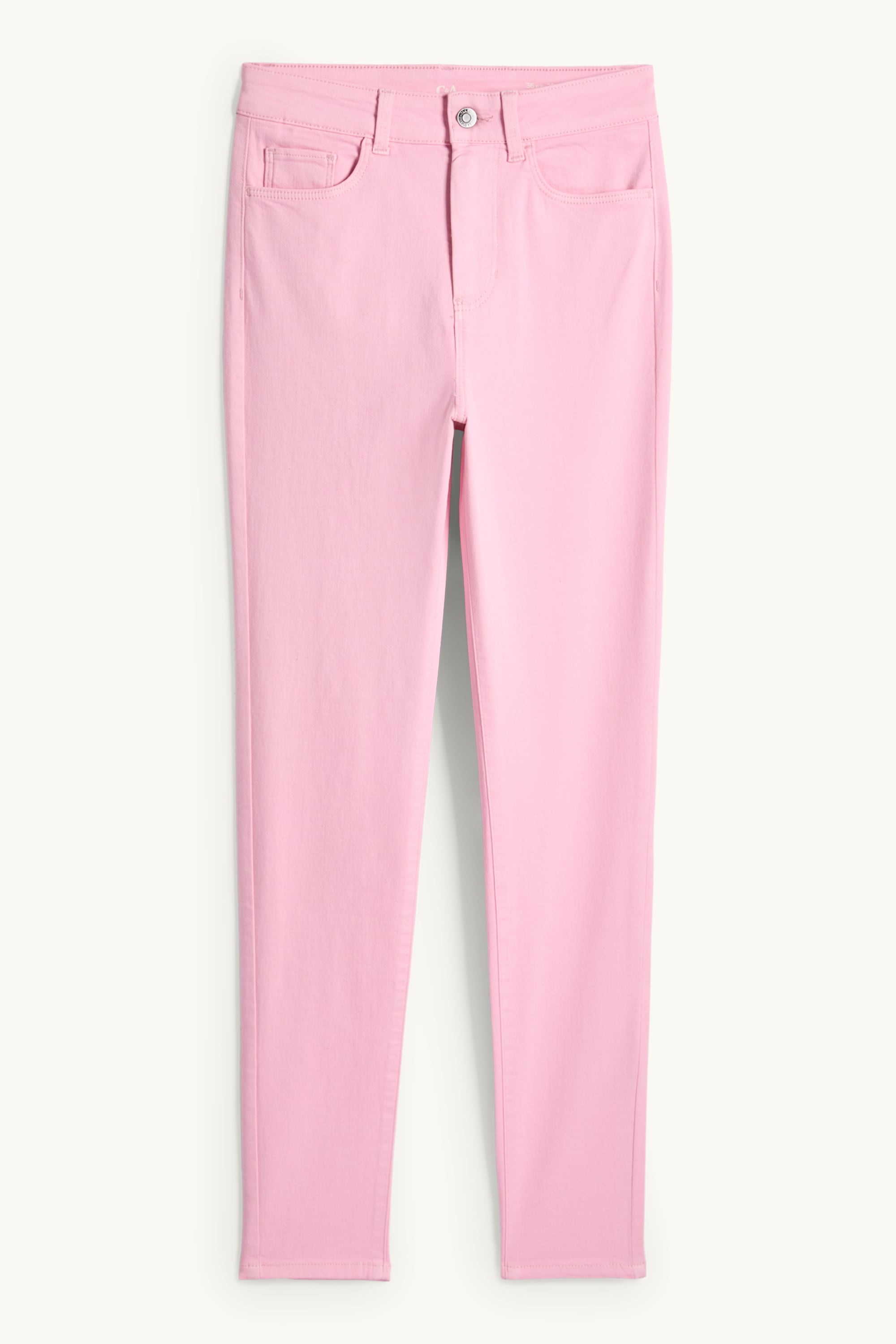 Jegging jeans - high waist rose