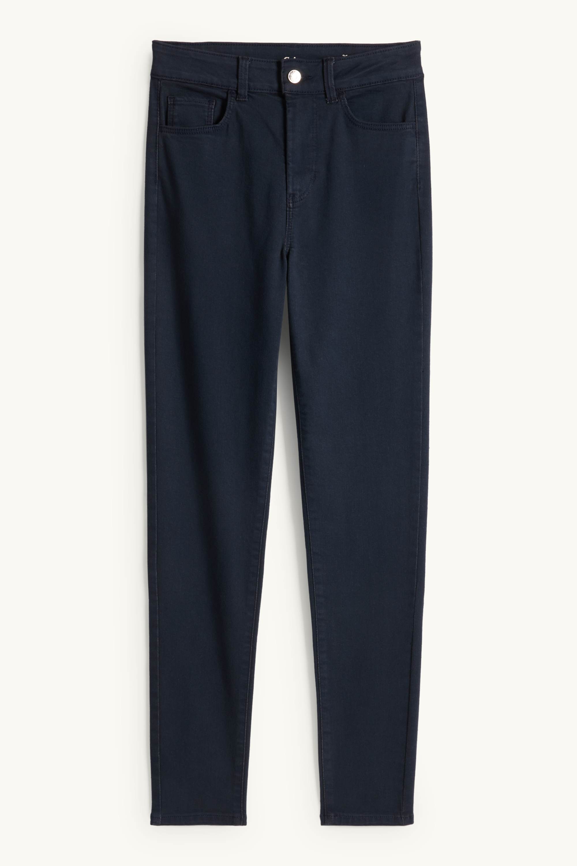 Jegging jeans - high waist dark blue