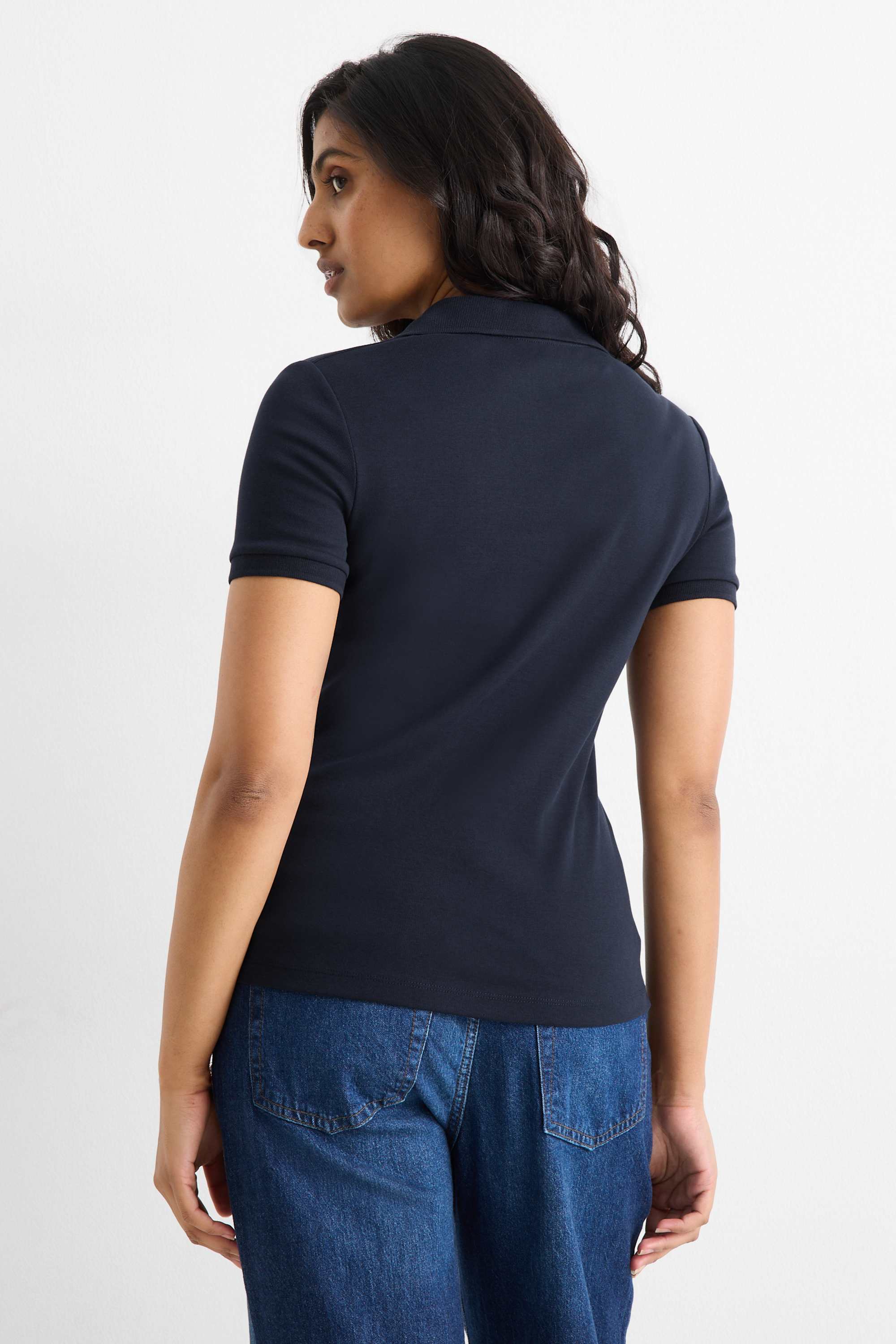Polo shirt - regular fit dark blue