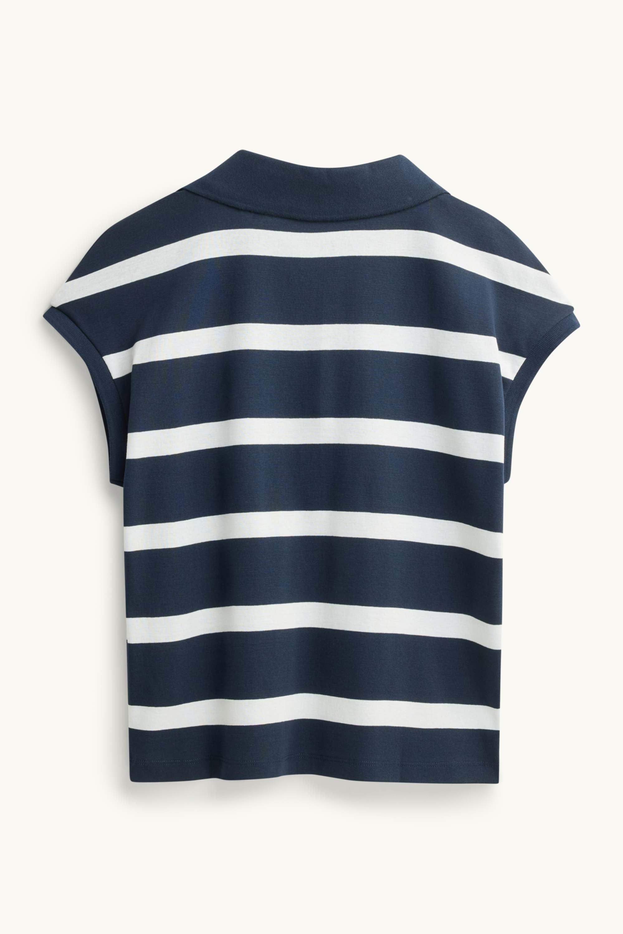 Polo shirt - regular fit - striped blue