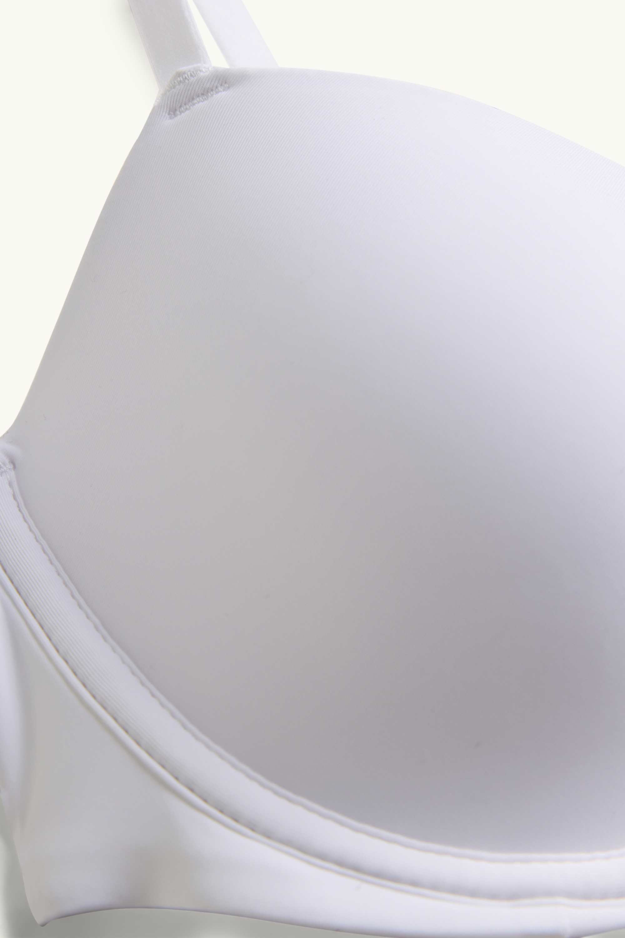 Underwire bra - DEMI - padded - LYCRA® white