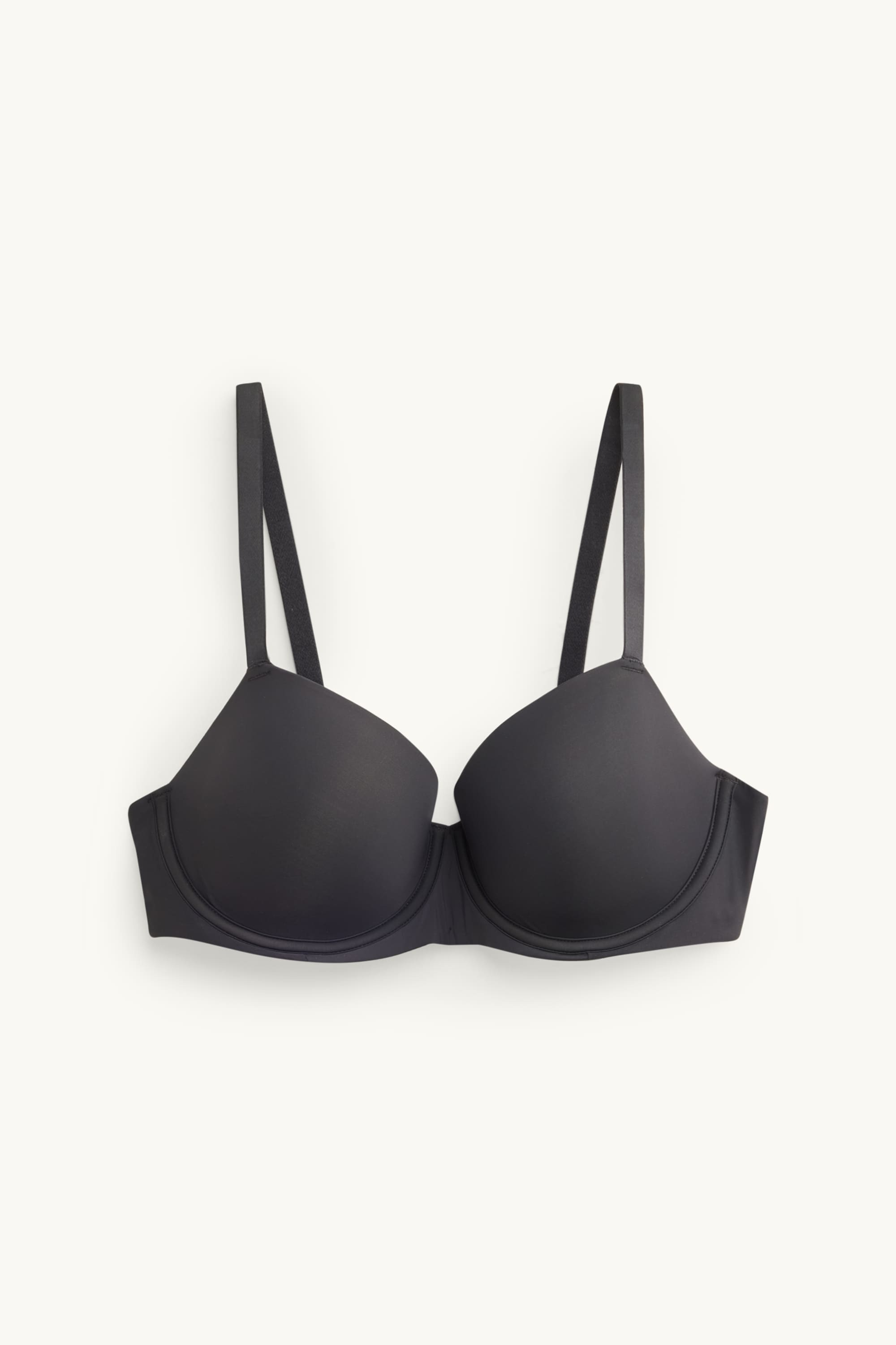 Underwire bra - DEMI - padded - LYCRA® black