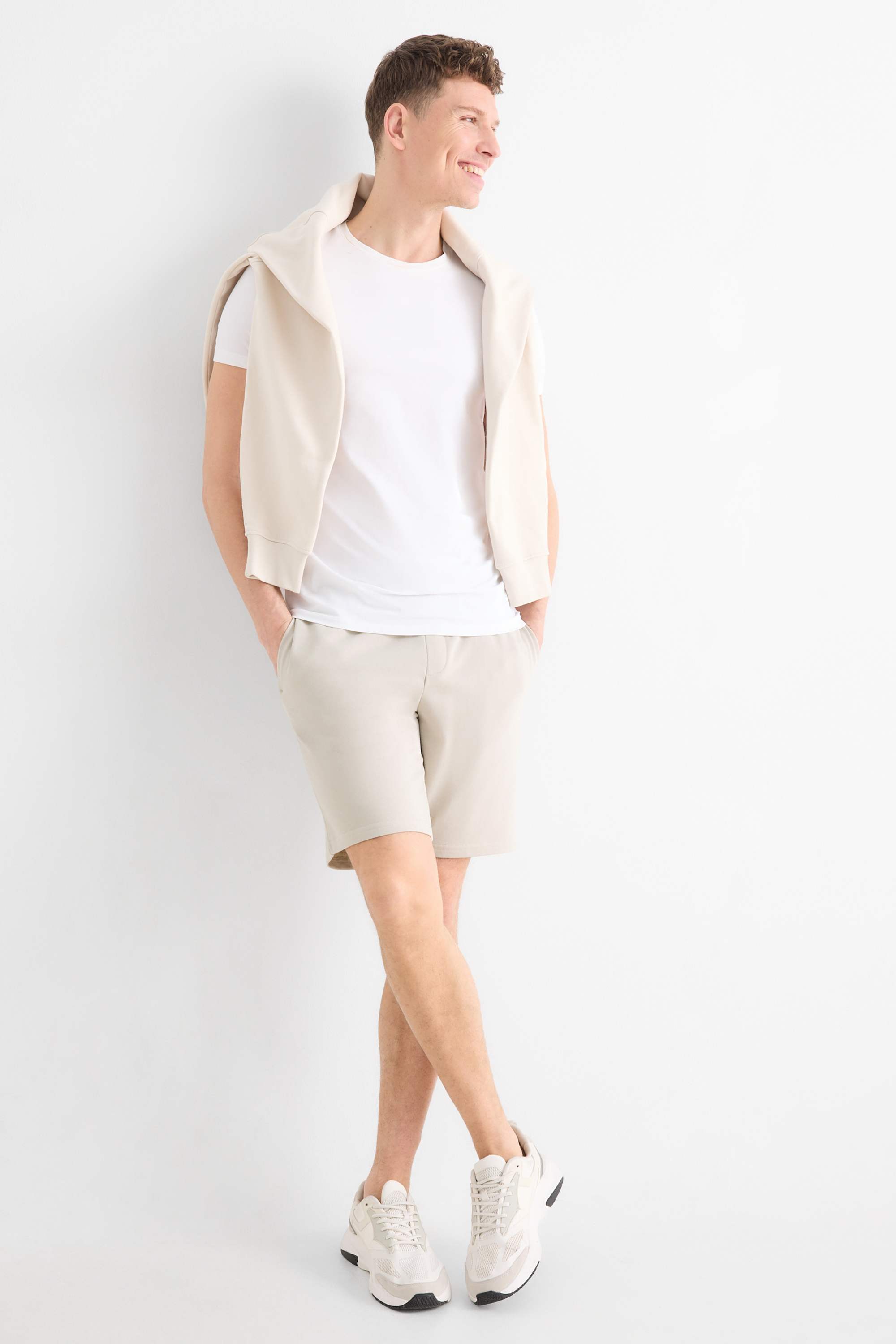 Sweat shorts gray