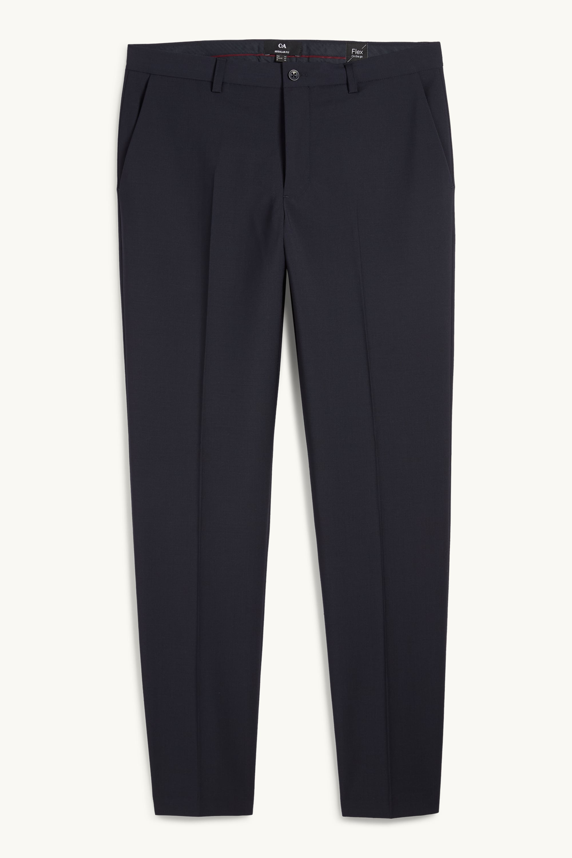 Mix & match suit trousers - regular fit - Flex - wool blend dark blue