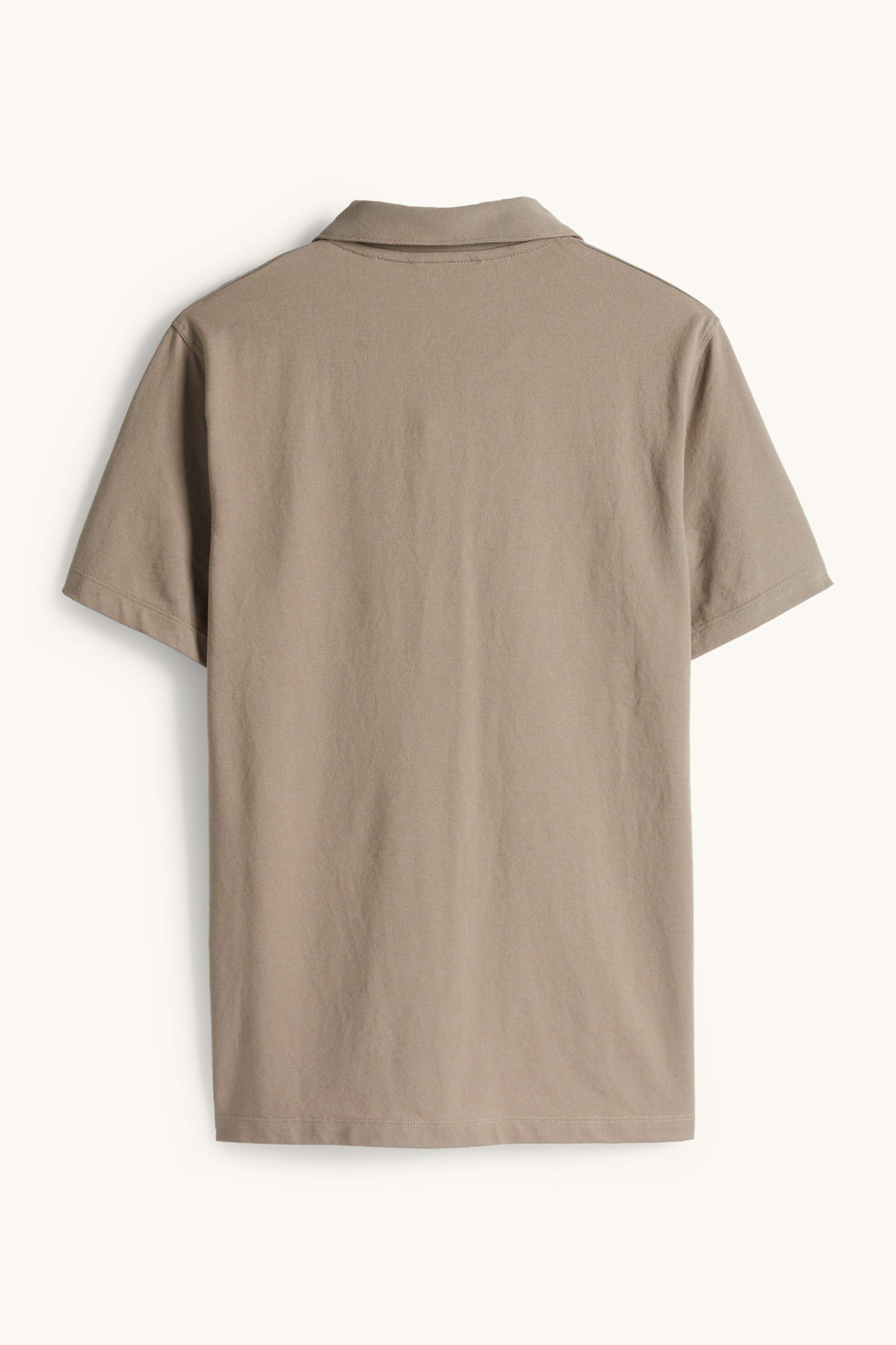 Polo shirt - regular fit light brown