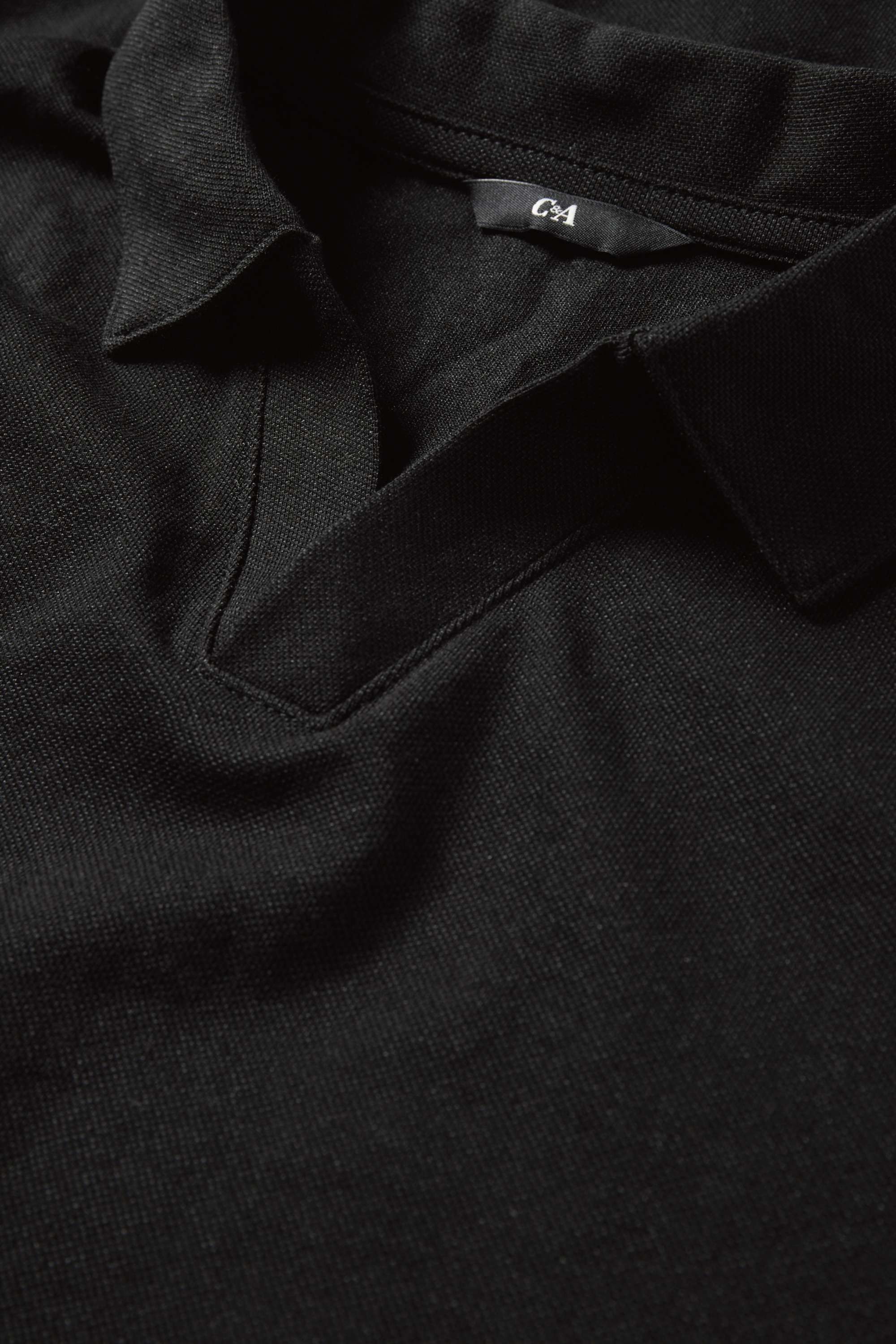 Polo shirt - regular fit black