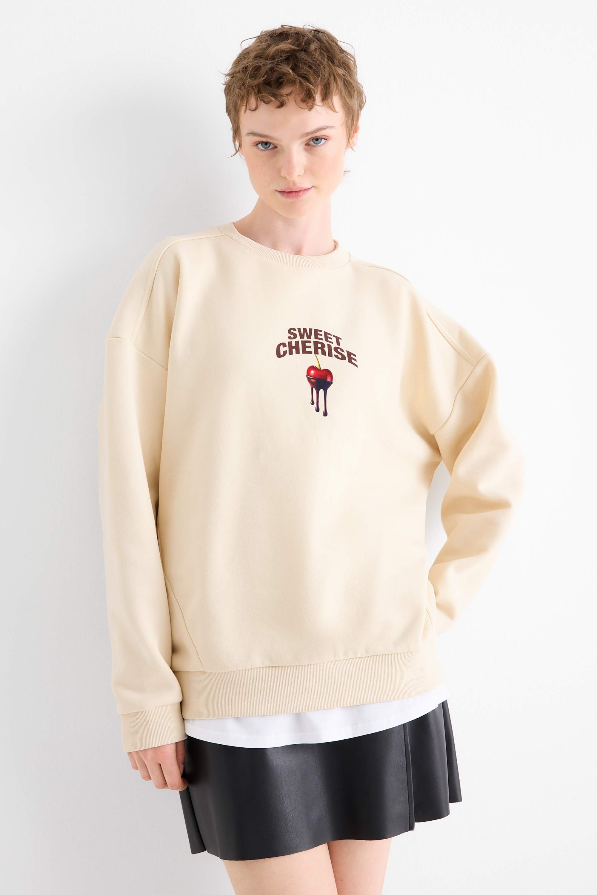 Sweatshirt creme